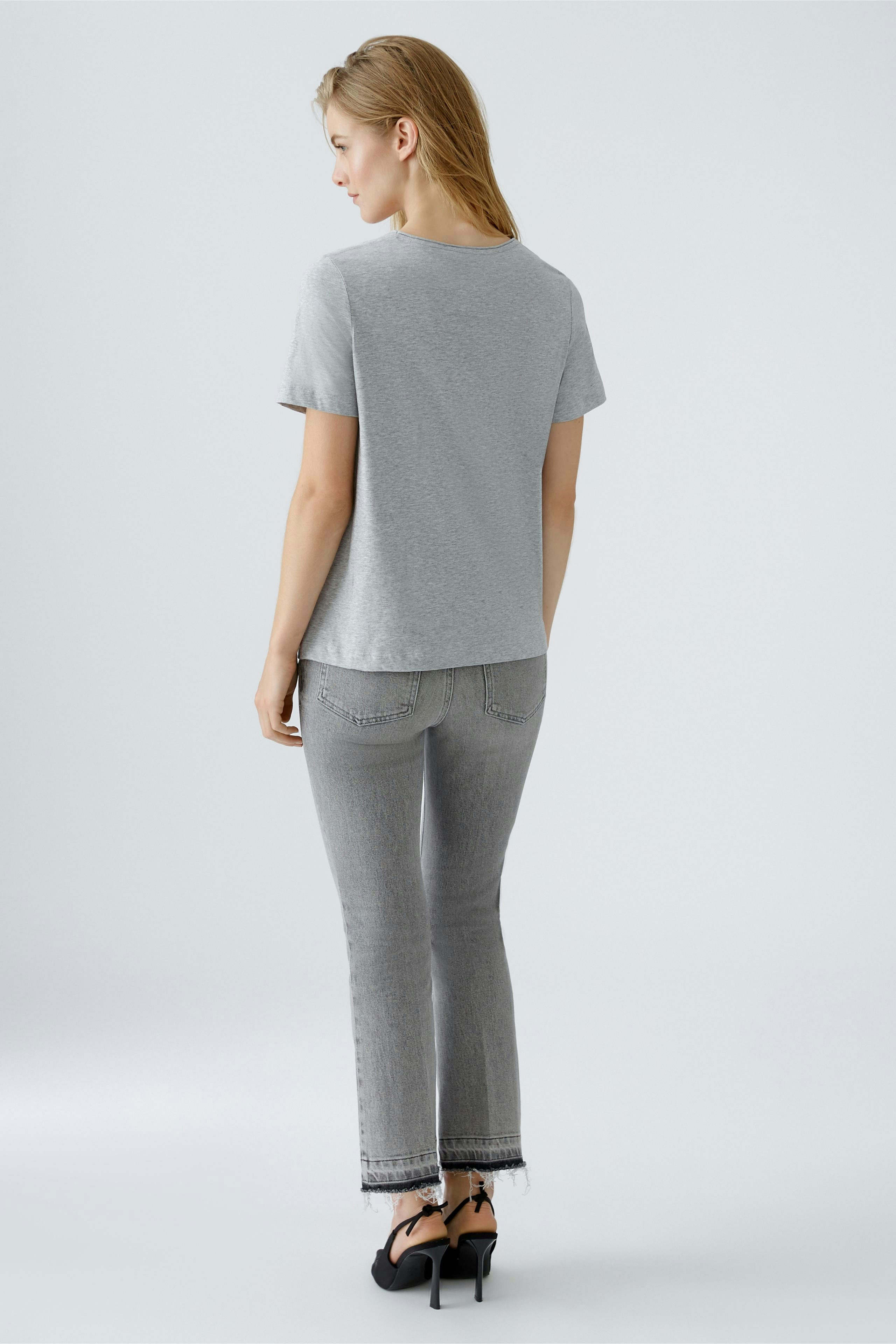 Bild 4 von T-Shirt - light grey in light grey | Oui