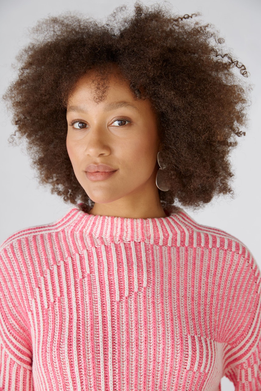 Bild 5 von Pullover - pink white in pink white | Oui