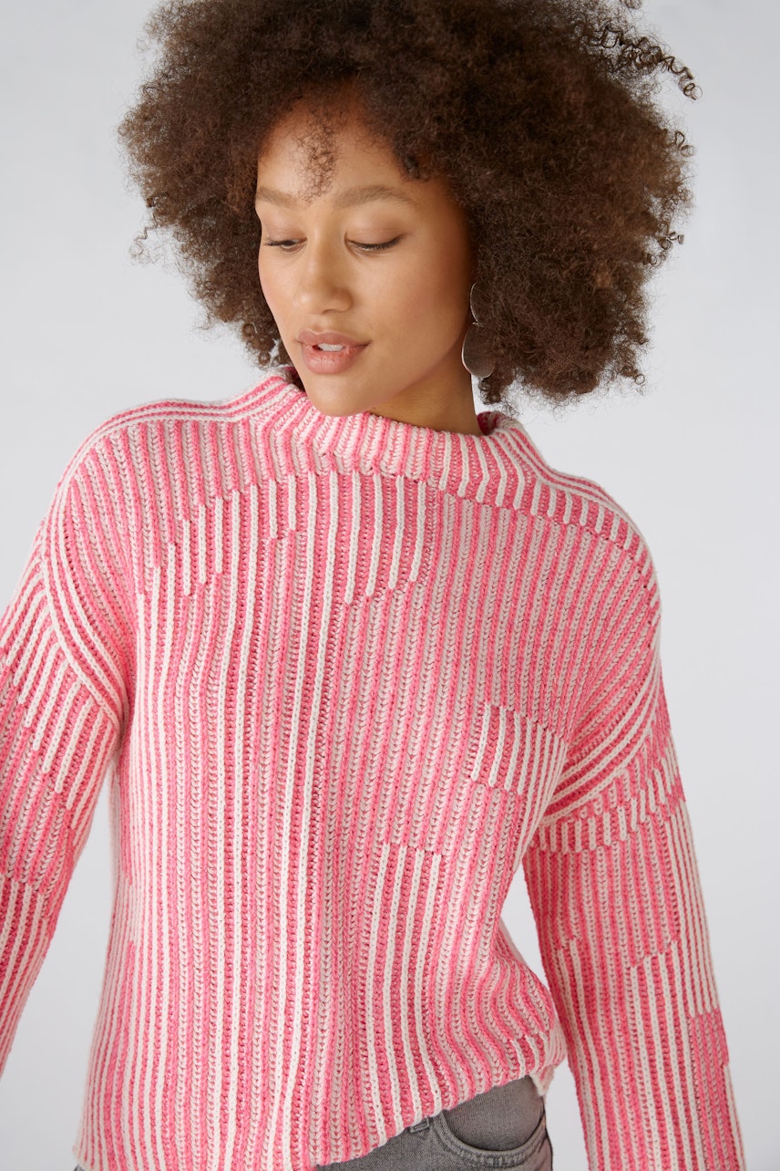 Bild 1 von Pullover - pink white in pink white | Oui