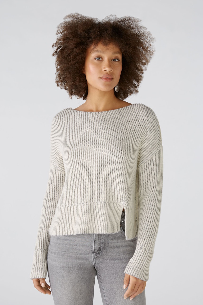 Bild 3 von Pullover - light stone grey in light stone grey | Oui