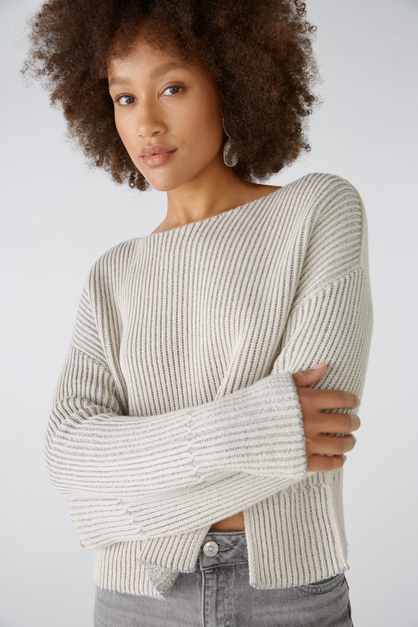 Bild 1 von Pullover - light stone grey in light stone grey | Oui