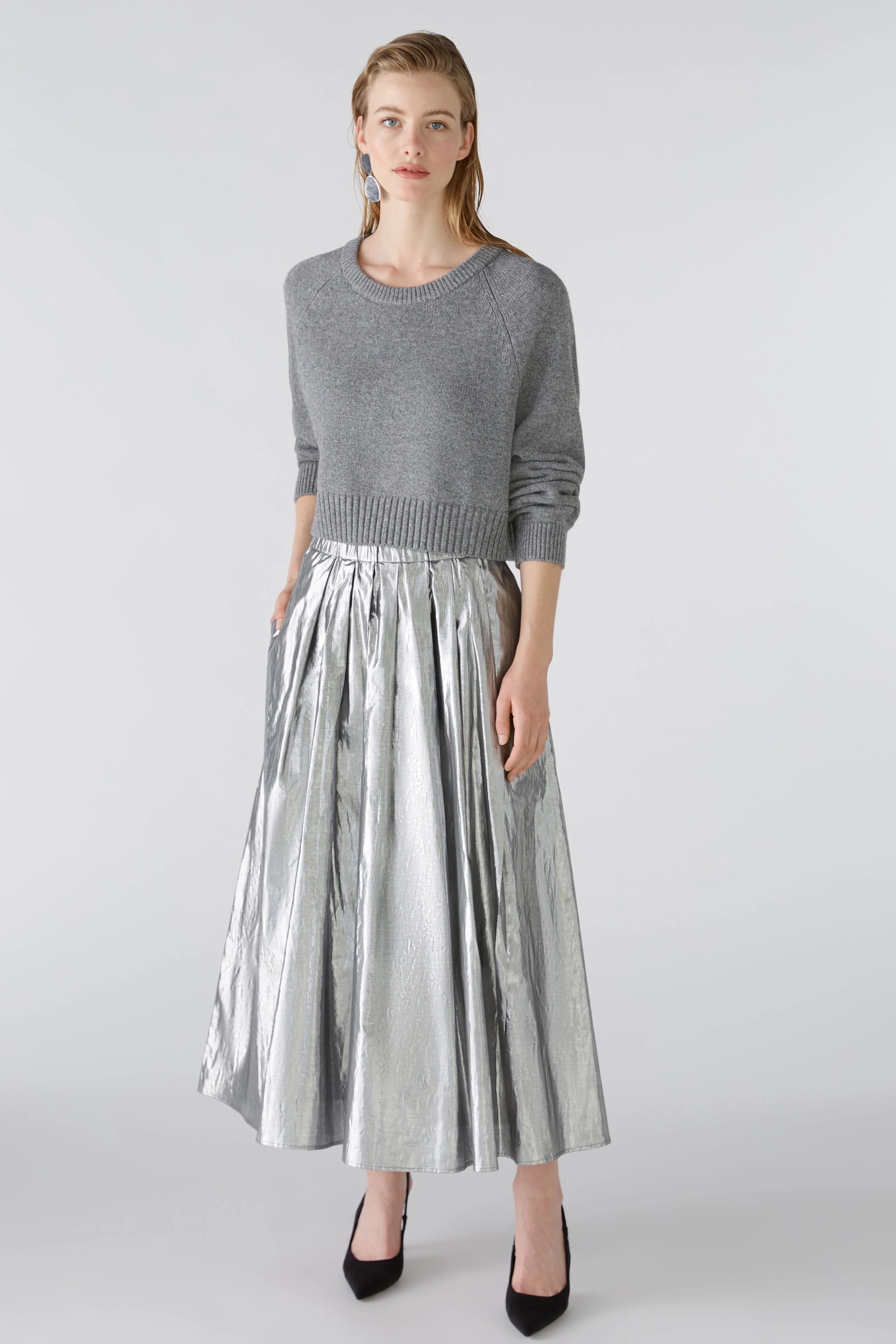 Image 2 of pullover - grey in grey | Oui