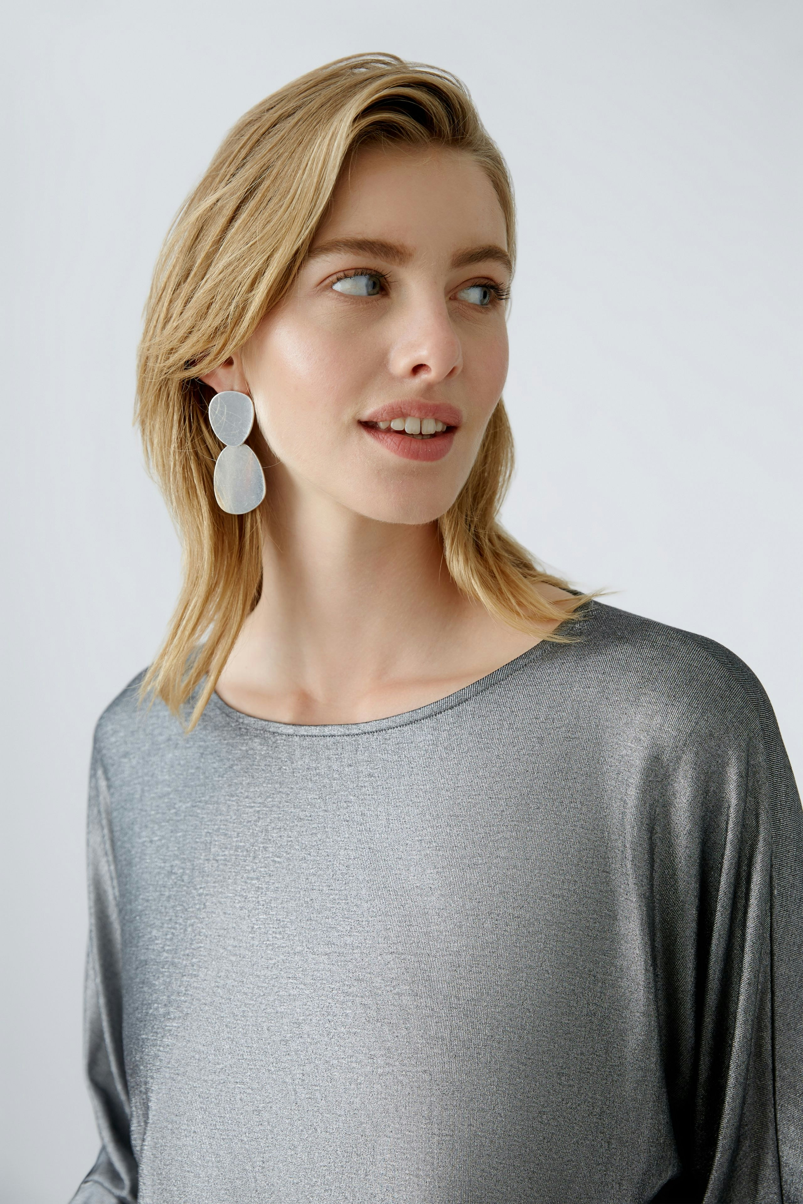 Bild 4 von T-Shirt - grey silver in grey silver | Oui