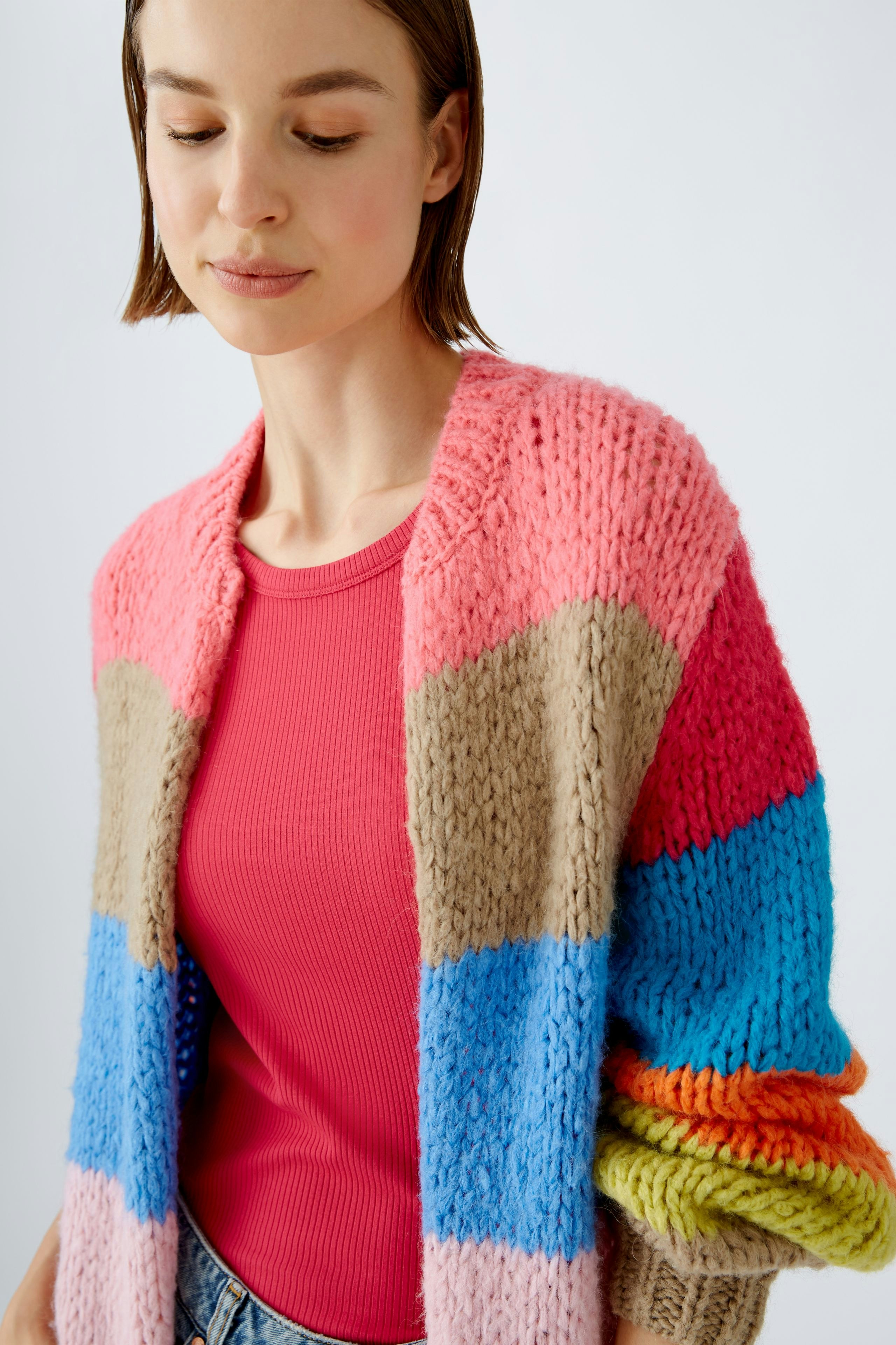 Bild 4 von Strickmantel - red blue in red blue | Oui