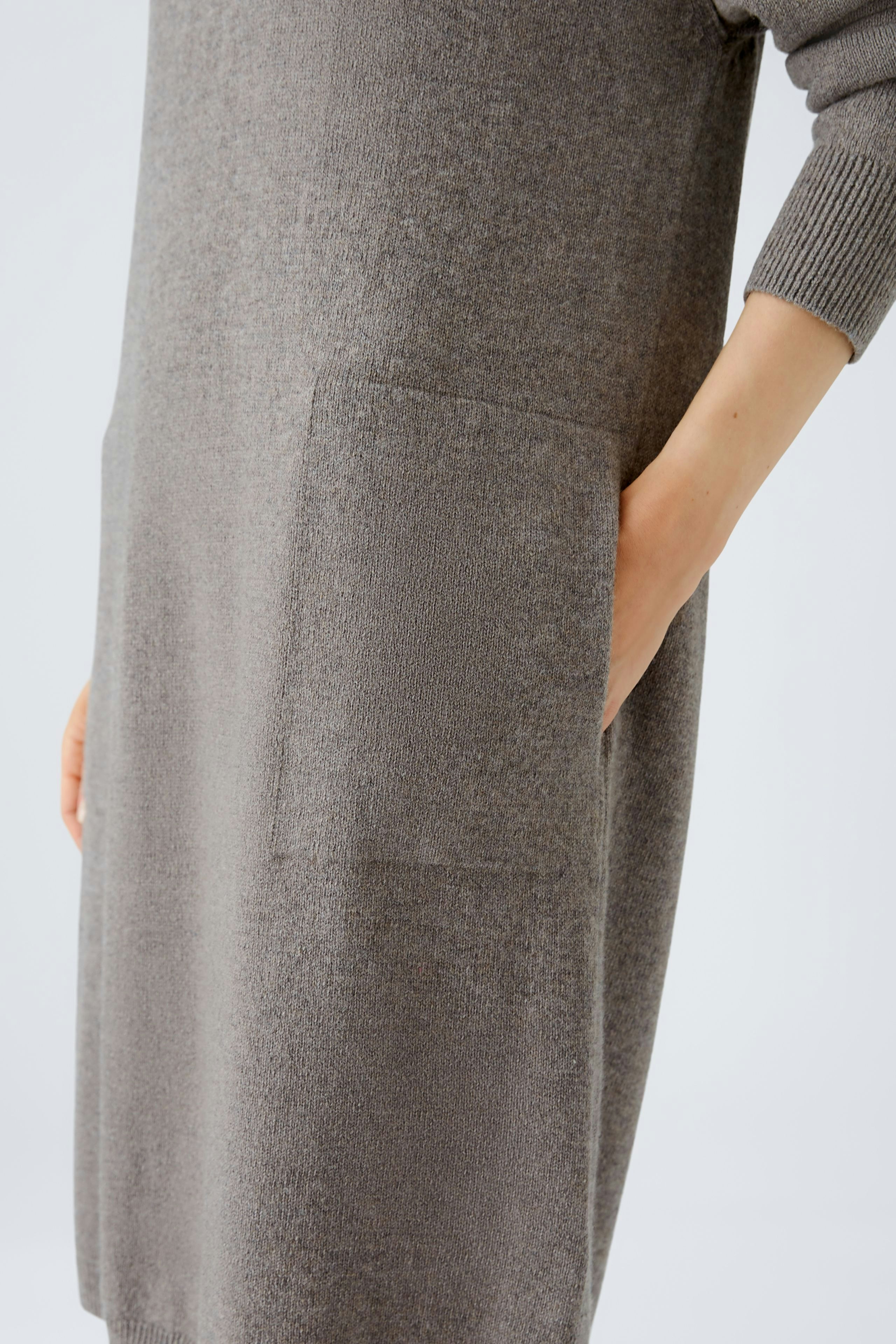 Bild 5 von Strickkleid - smoky taupe in smoky taupe | Oui