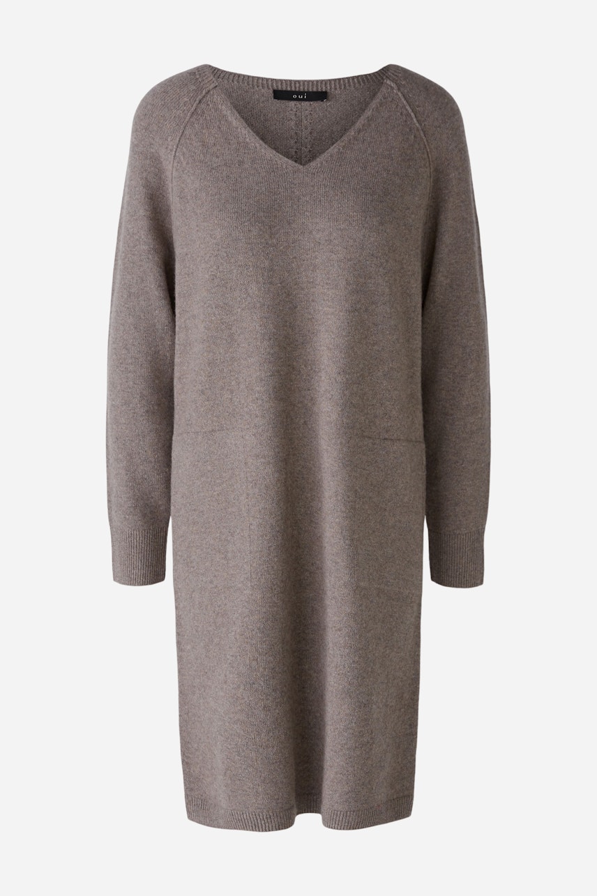 Bild 7 von Knitted dress - smoky taupe in smoky taupe | Oui