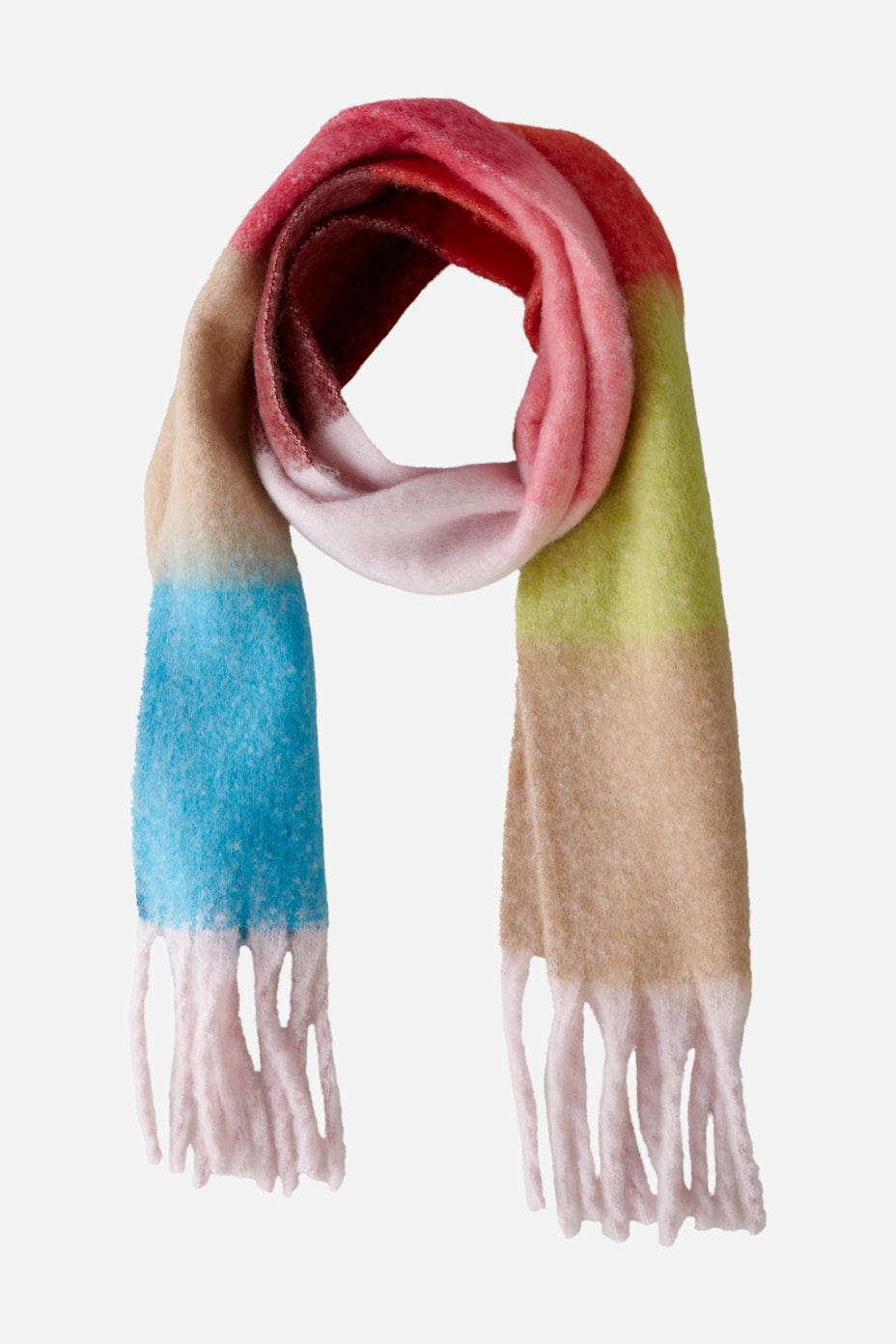 Scarf - red blue