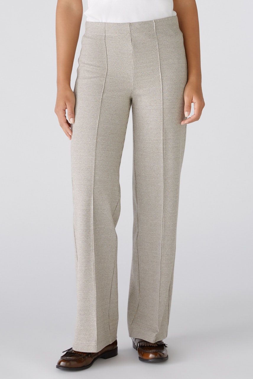 Bild 2 von Trousers - brown offwhite in brown offwhite | Oui