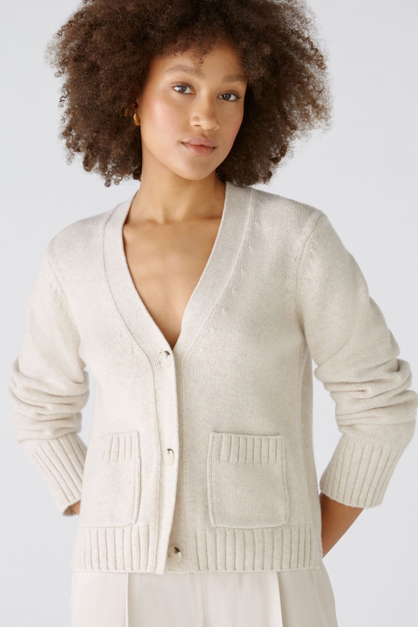 Bild 5 von Cardigan - light beige mel in light beige mel | Oui