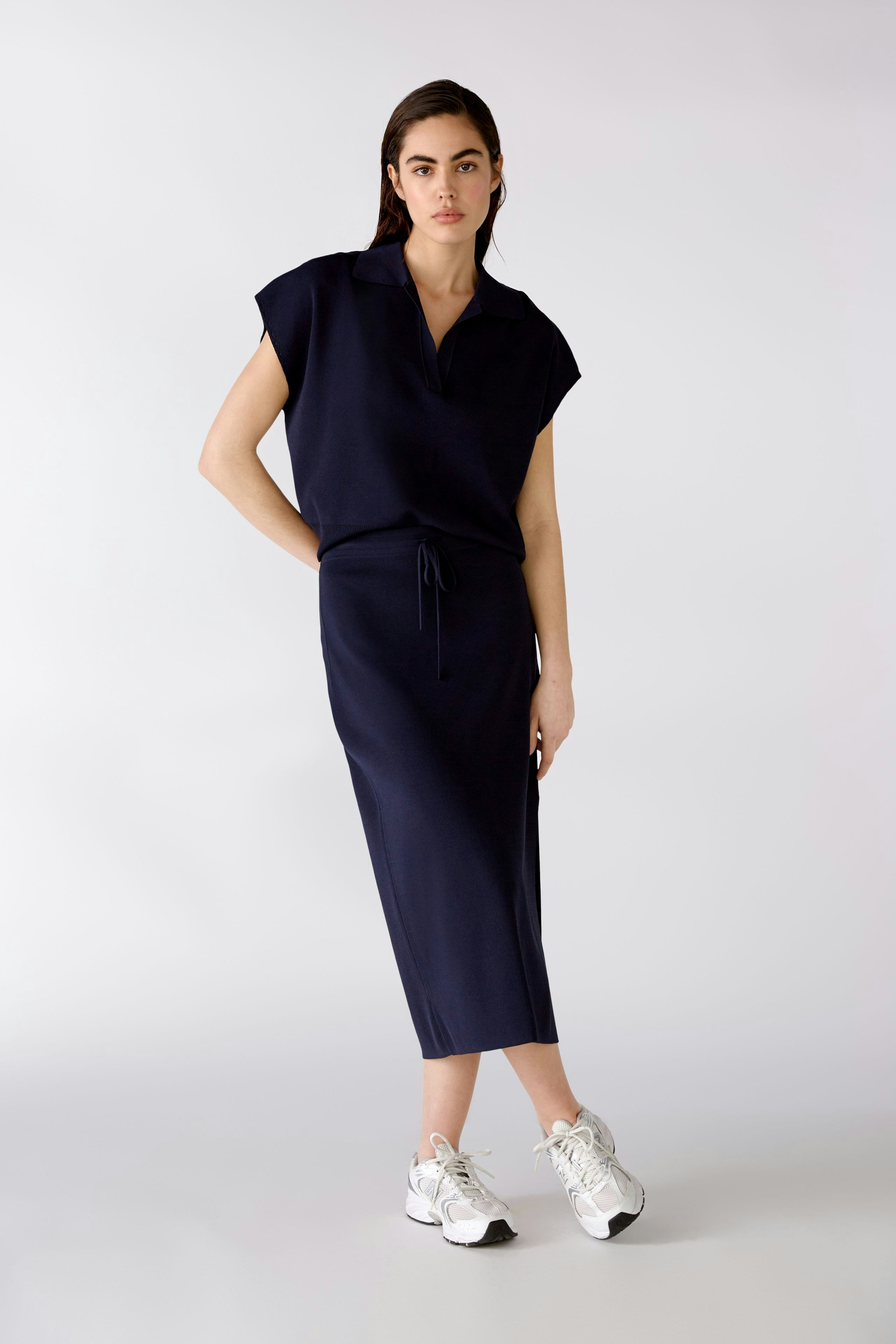 Bild 2 von Fine knit pullover - darkblue in darkblue | Oui