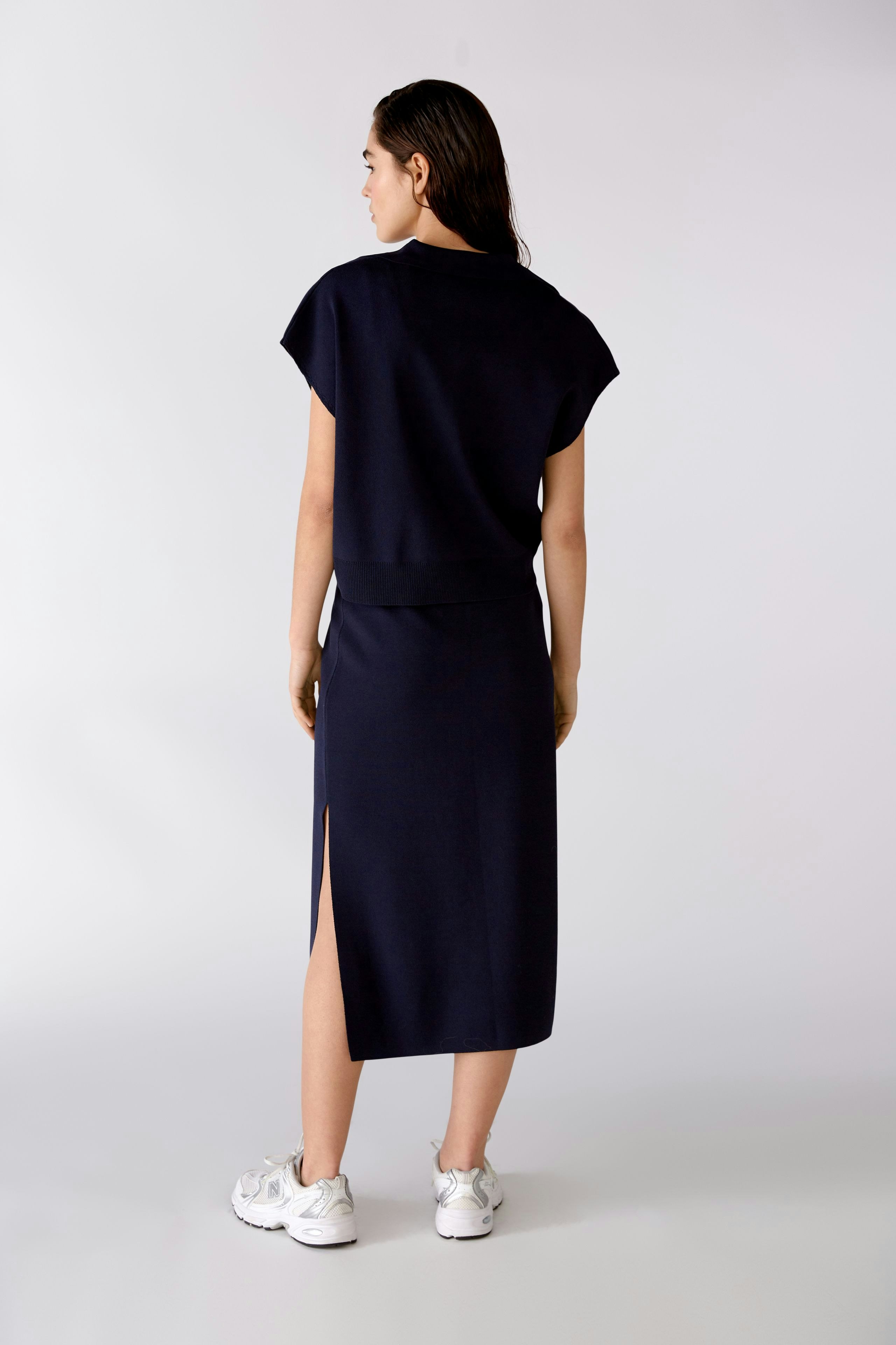 Bild 4 von Fine knit pullover - darkblue in darkblue | Oui