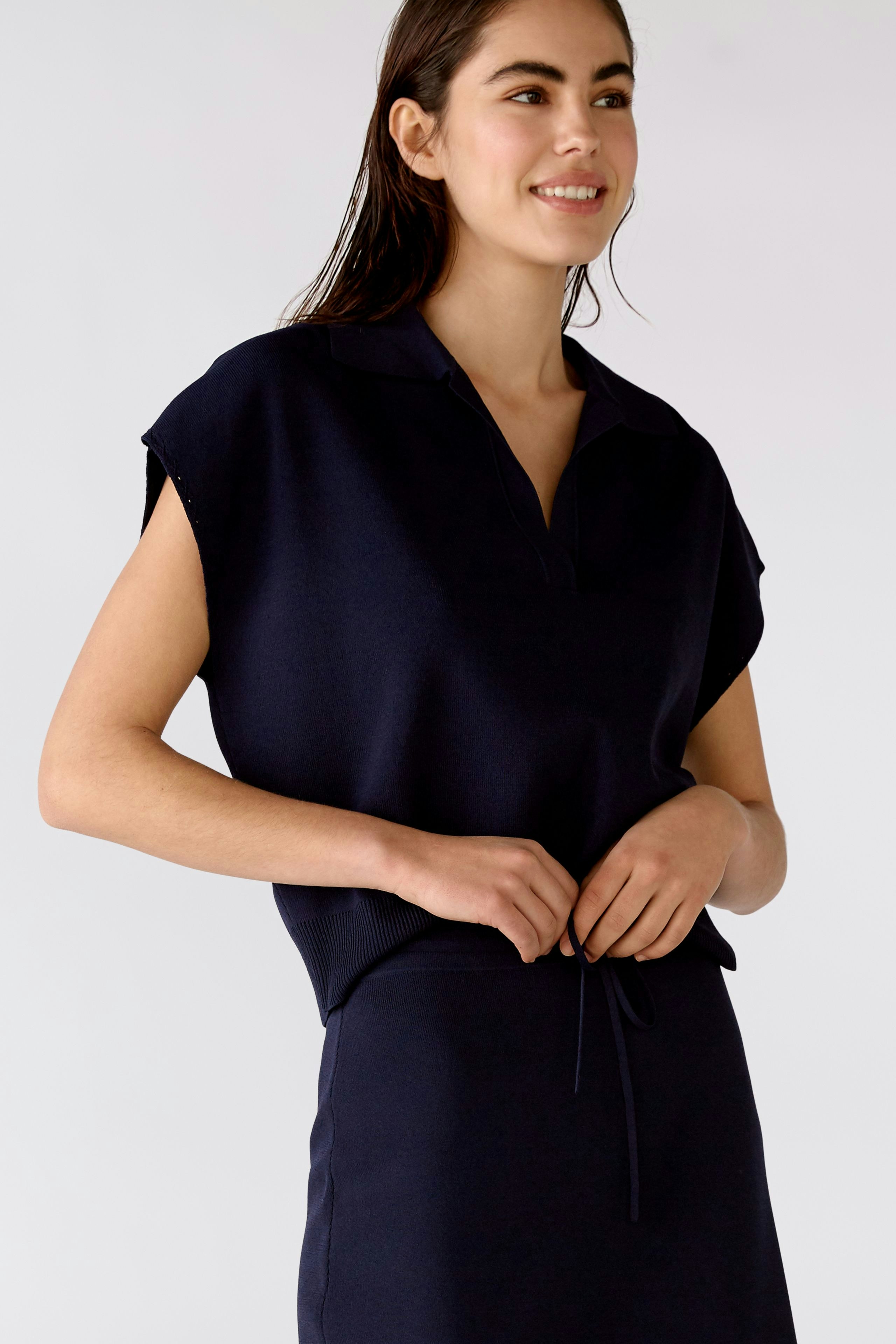 Bild 1 von Fine knit pullover - darkblue in darkblue | Oui