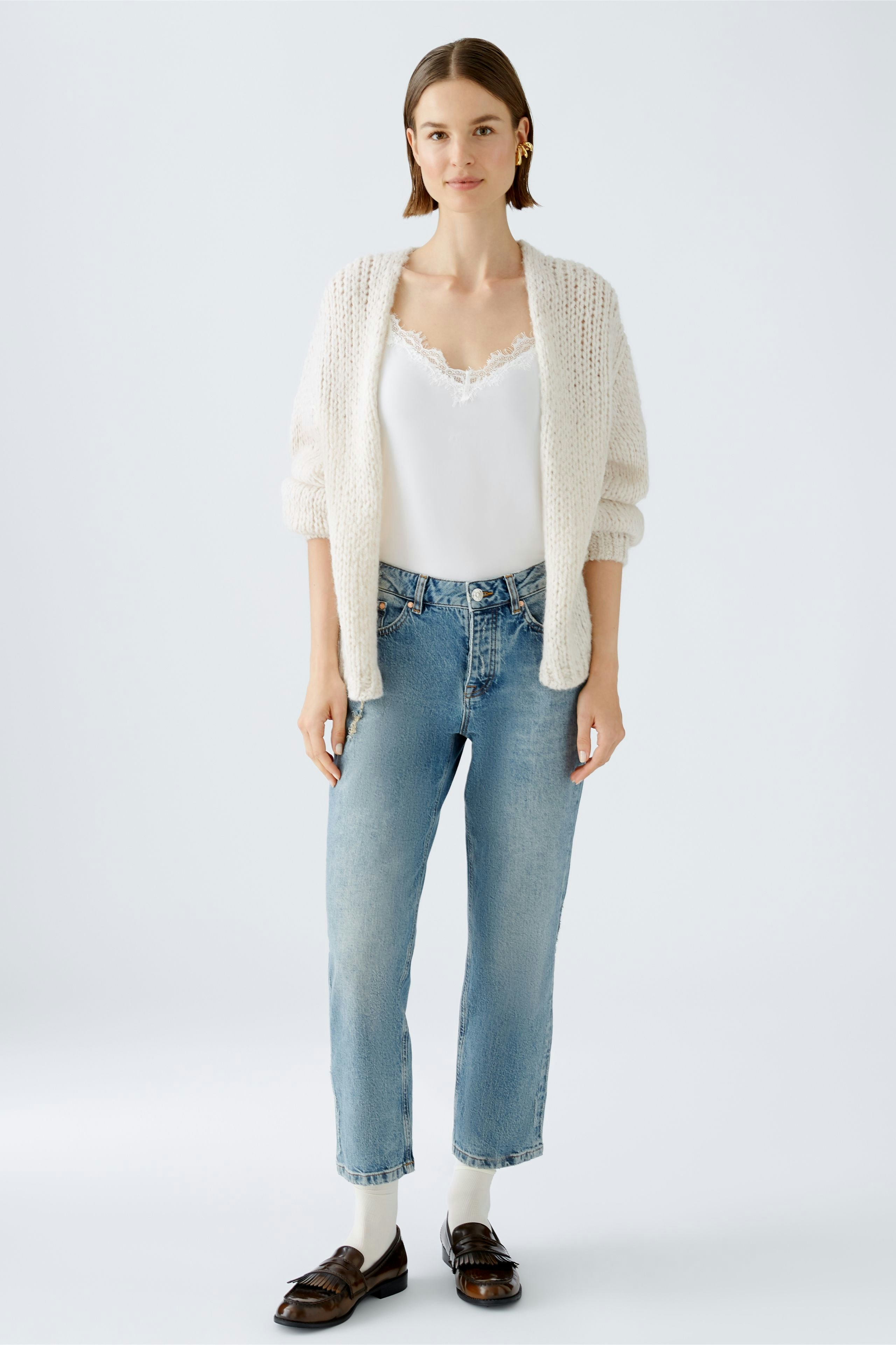 Bild 2 von Cardigan - light beige mel in light beige mel | Oui