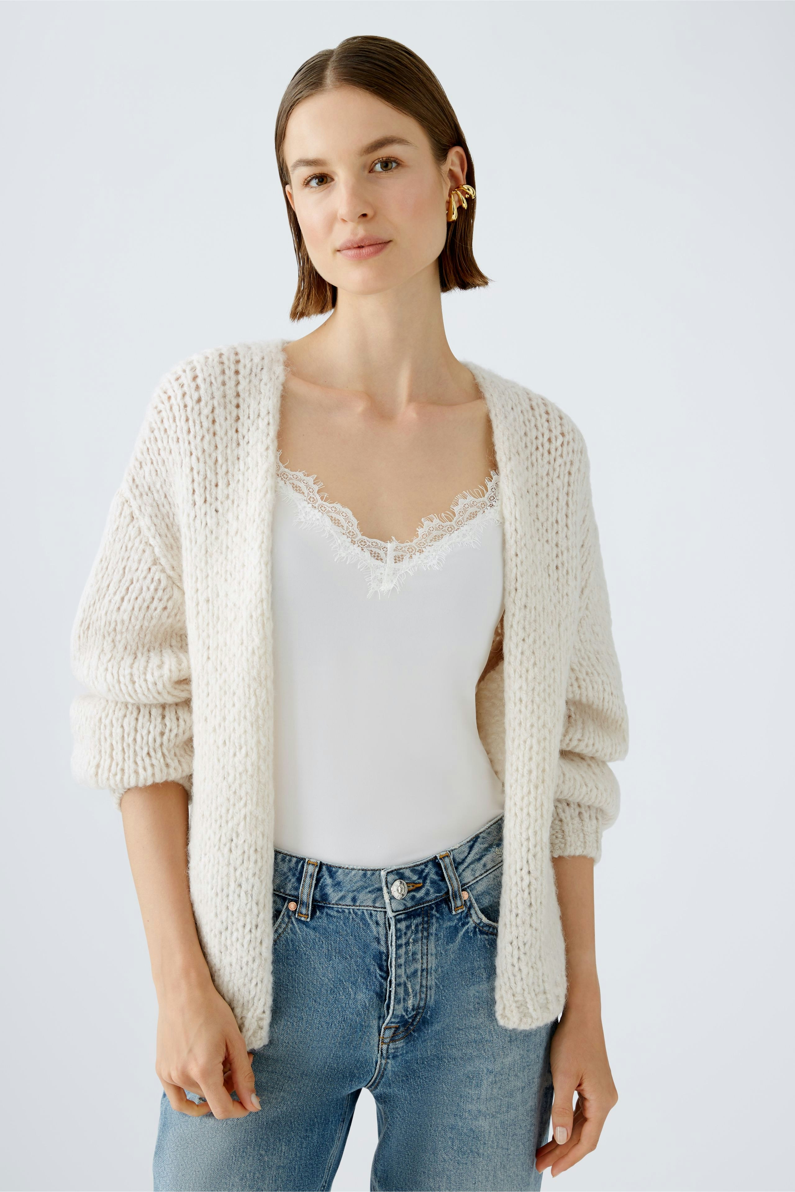 Bild 3 von Cardigan - light beige mel in light beige mel | Oui