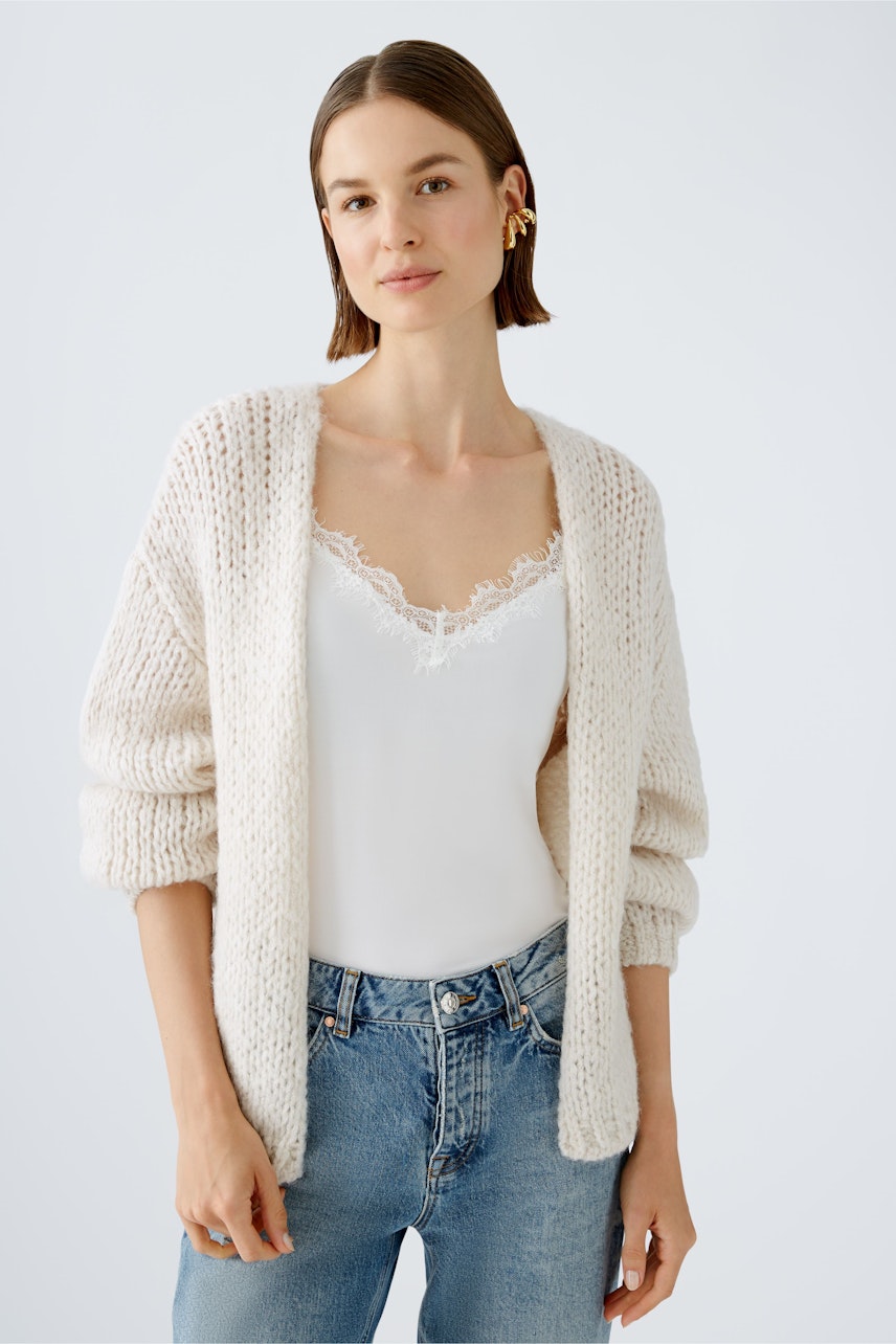 Bild 3 von Cardigan - light beige mel in light beige mel | Oui