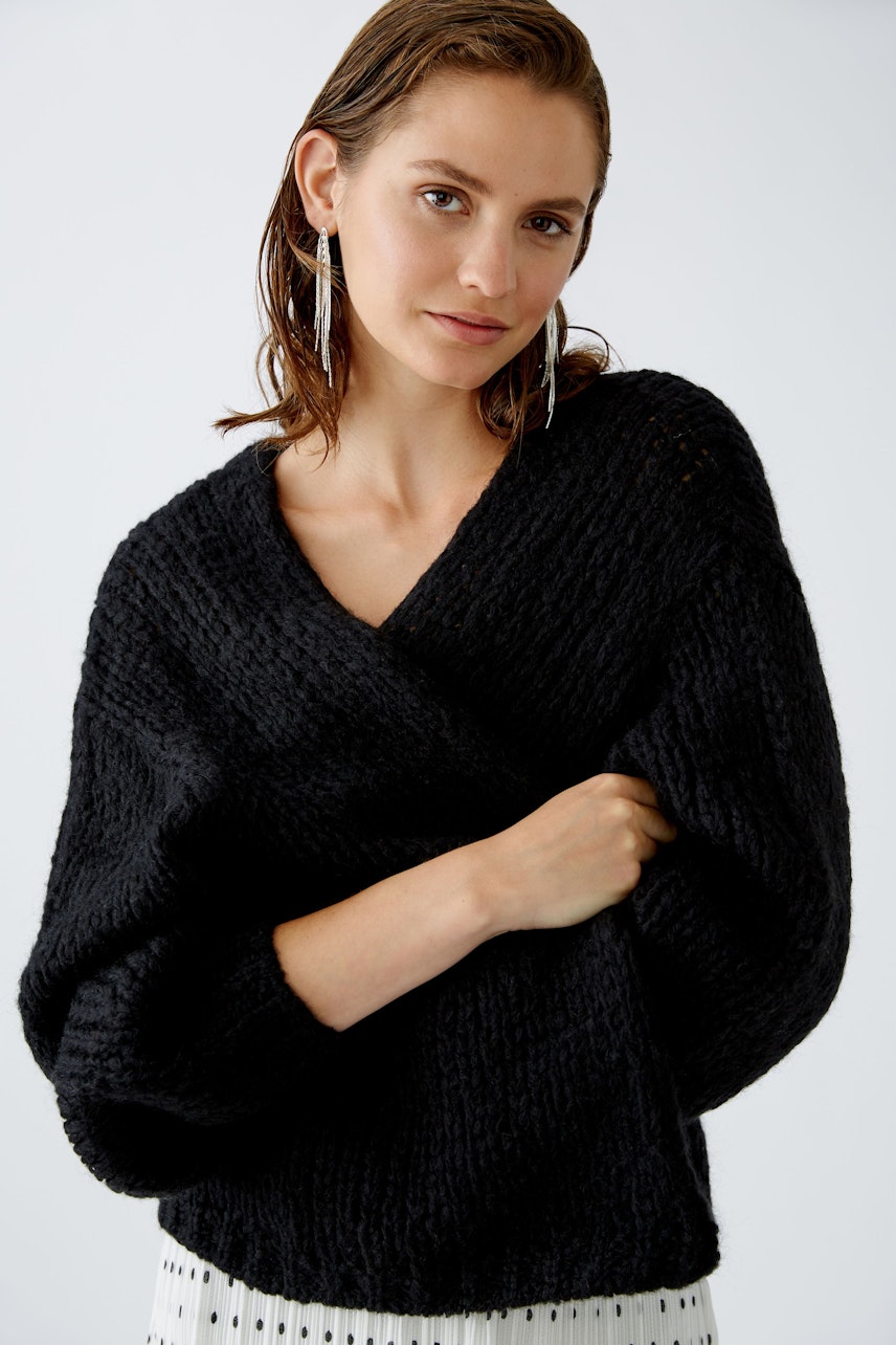 Bild 1 von Cardigan - black in black | Oui