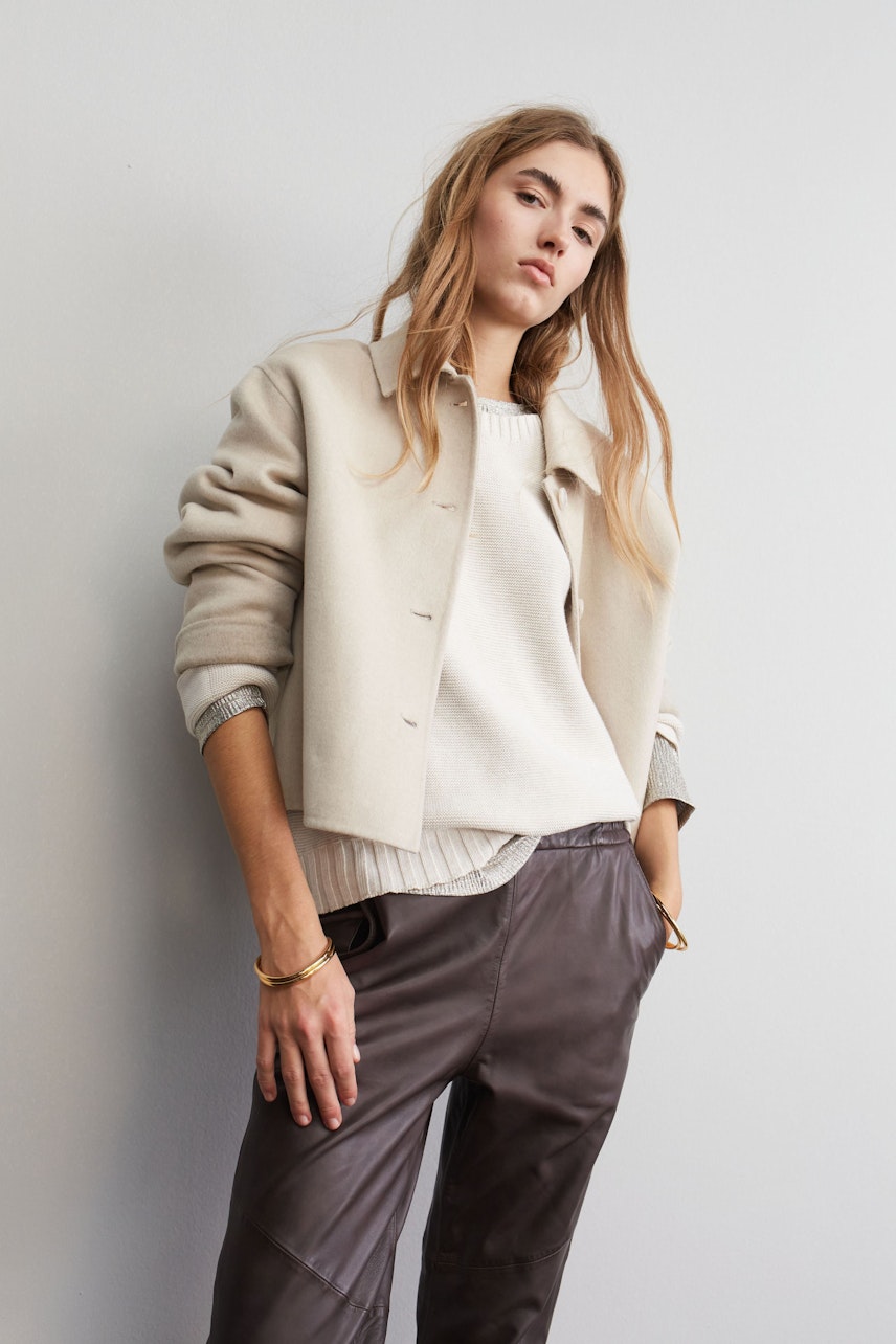 Bild 6 von Jacket - light stone taupe in light stone taupe | Oui