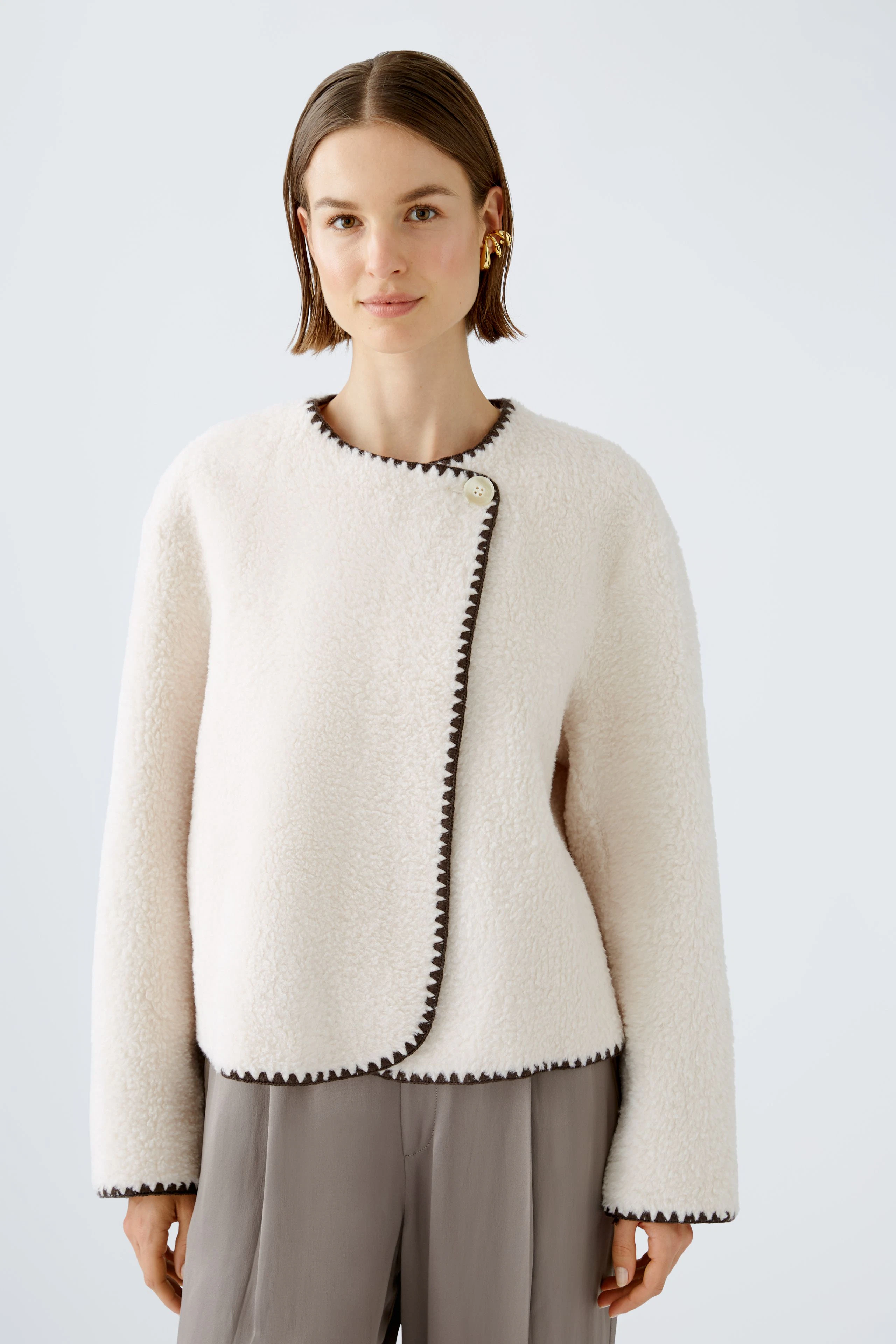 Bild 2 von Jacke - offwhite brown in offwhite brown | Oui