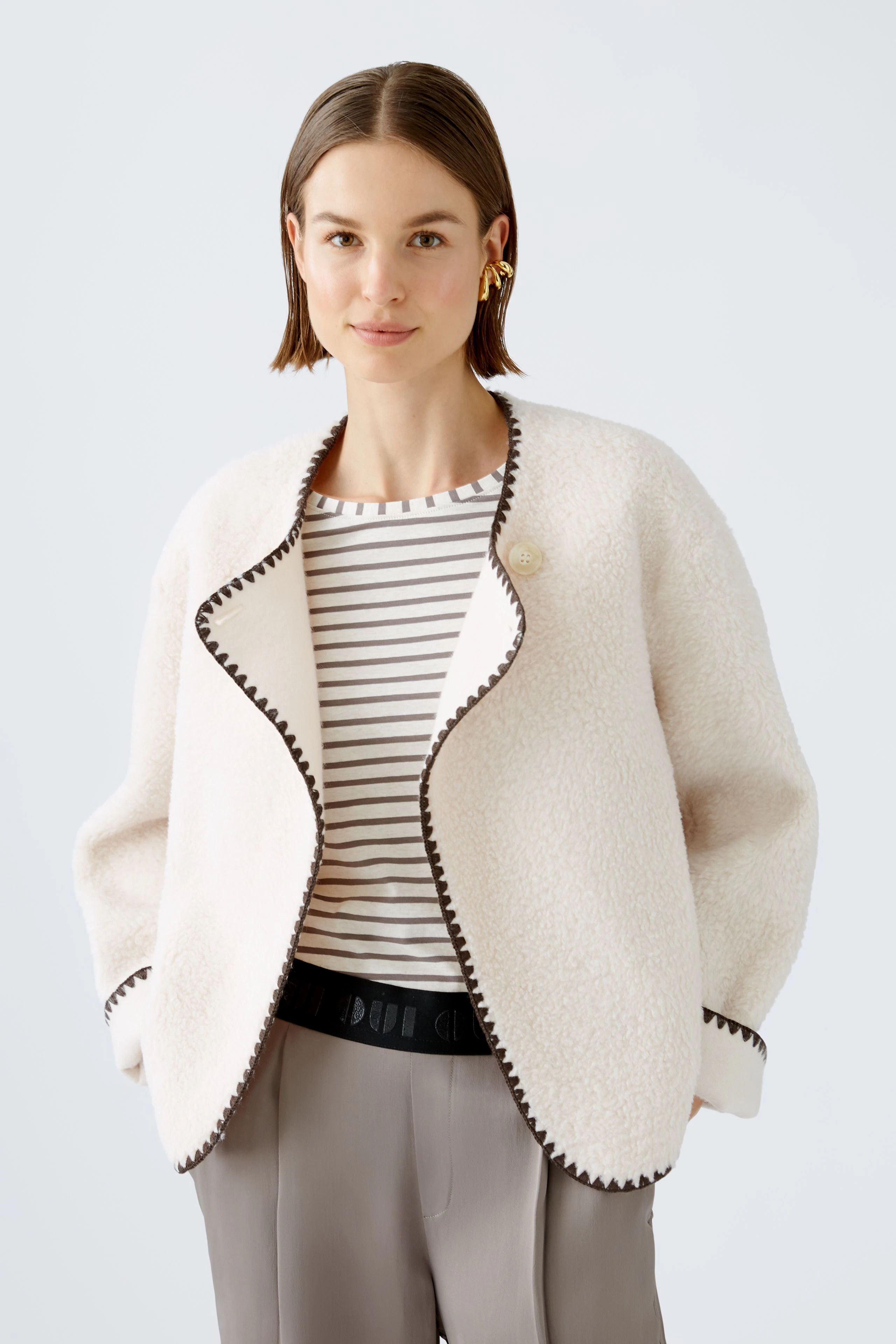 Bild 5 von Jacke - offwhite brown in offwhite brown | Oui