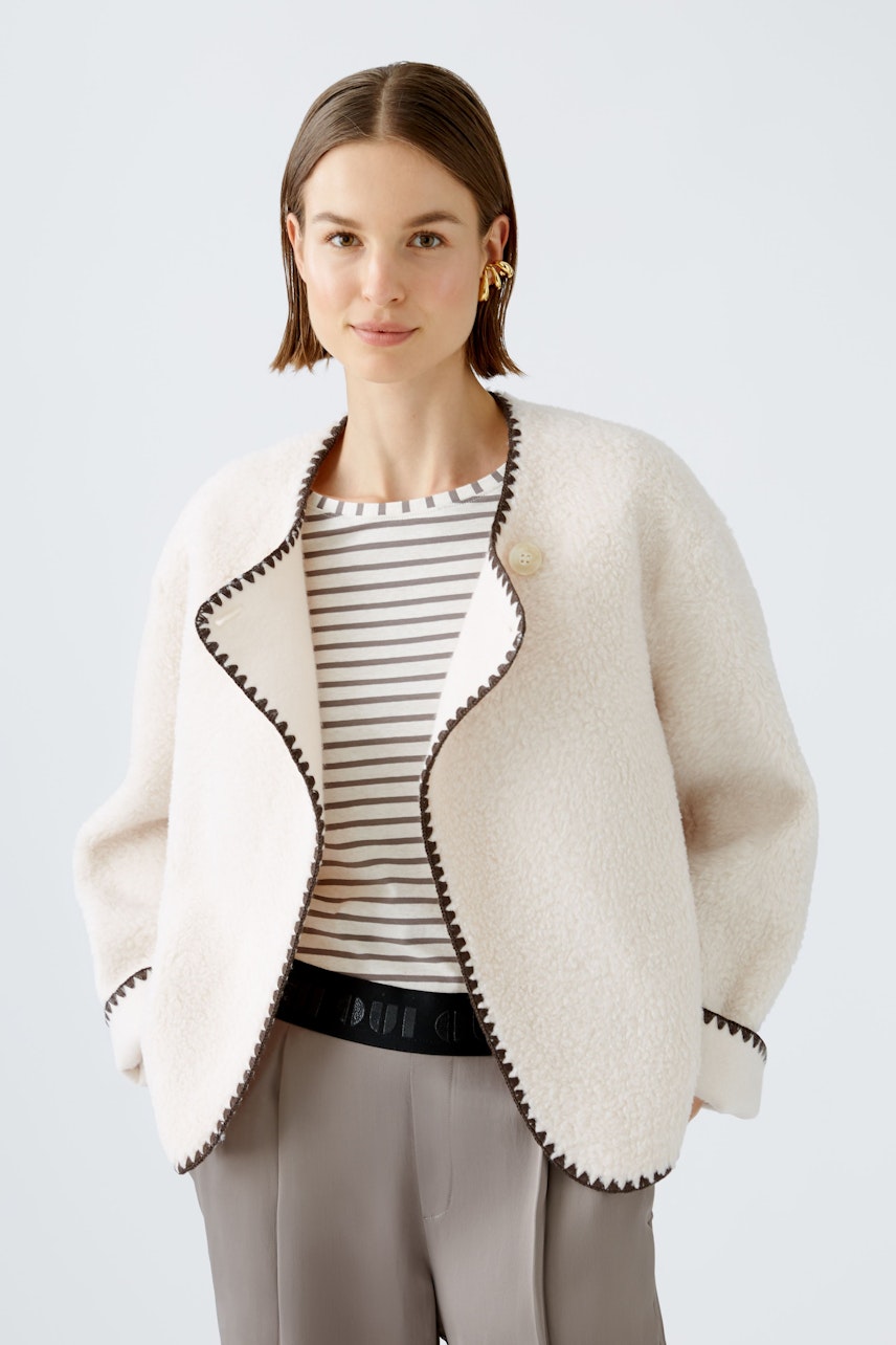 Bild 5 von Jacket - offwhite brown in offwhite brown | Oui