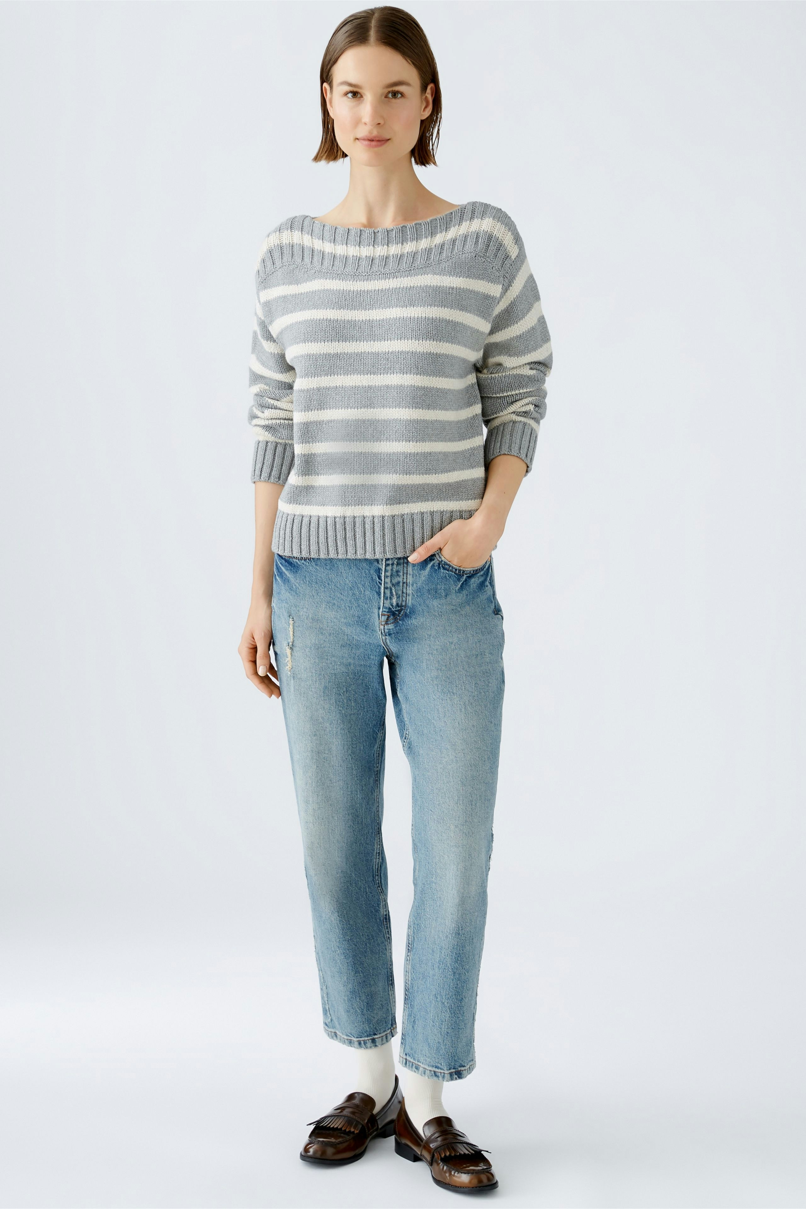 Bild 2 von Pullover - grey camel in grey camel | Oui