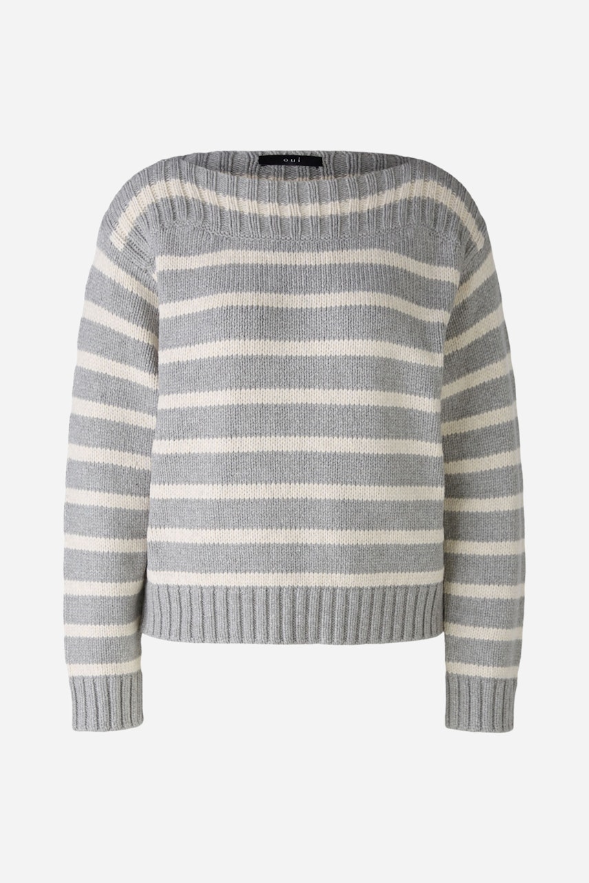 Bild 6 von Pullover - grey camel in grey camel | Oui