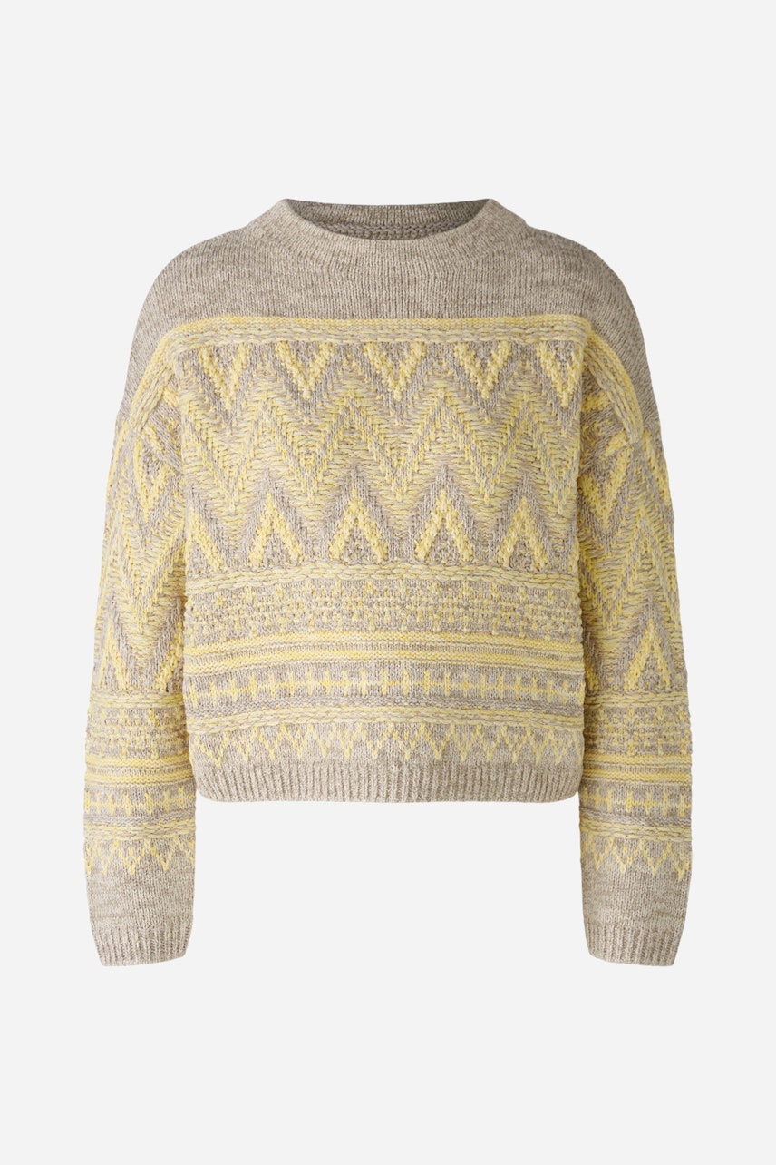 Bild 7 von Pullover - yellow taupe in yellow taupe | Oui