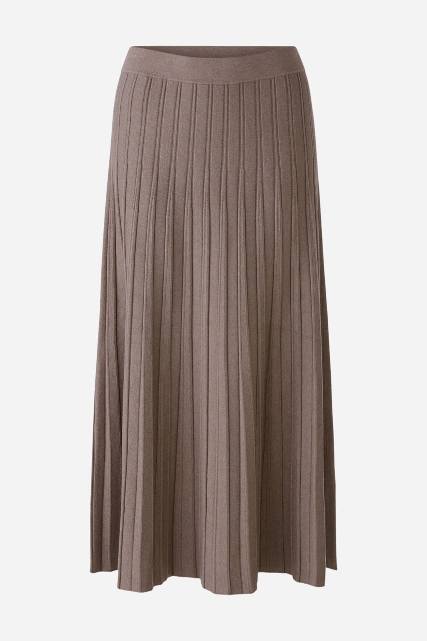 Bild 5 von Midi skirt - smoky taupe in smoky taupe | Oui