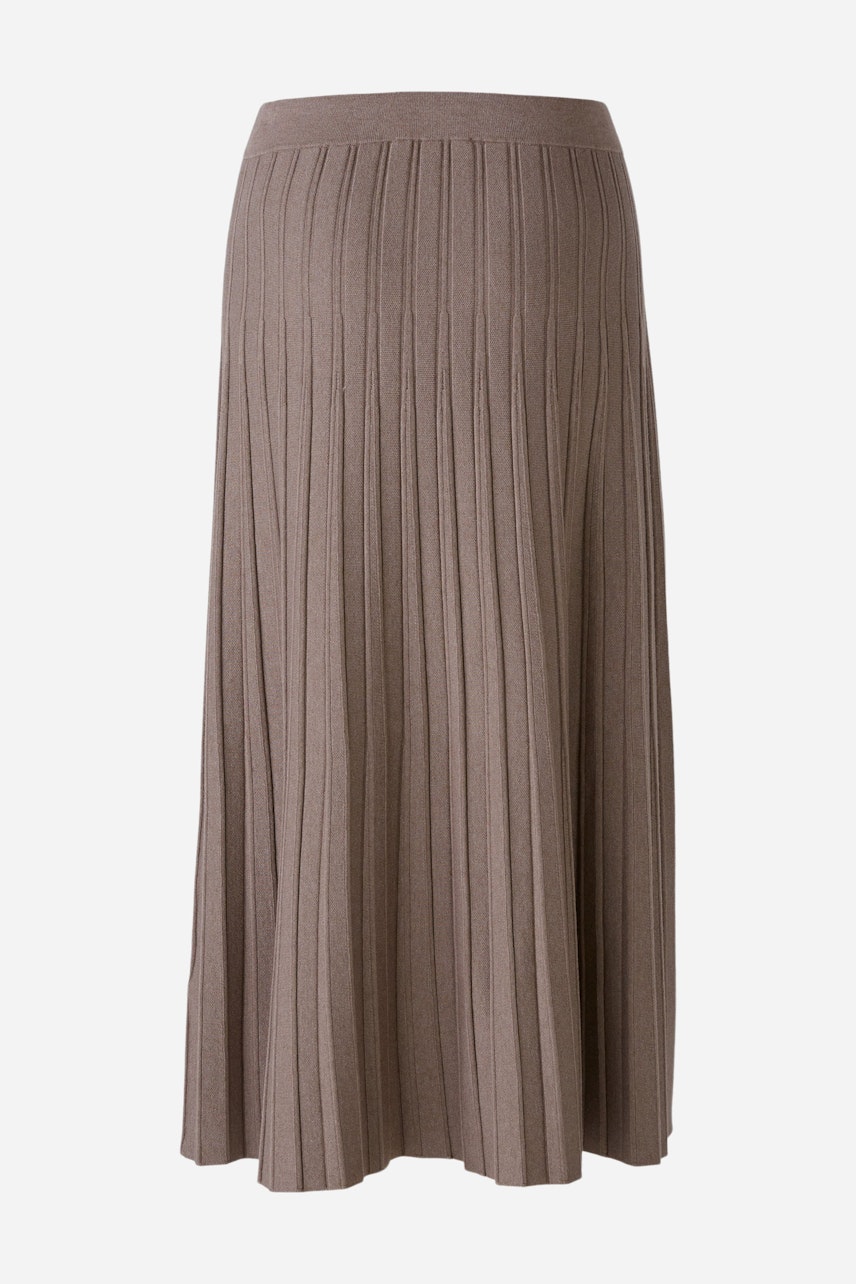 Bild 6 von Midi skirt - smoky taupe in smoky taupe | Oui