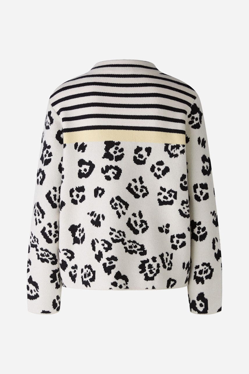 Bild 6 von Pullover - offwhite black in offwhite black | Oui