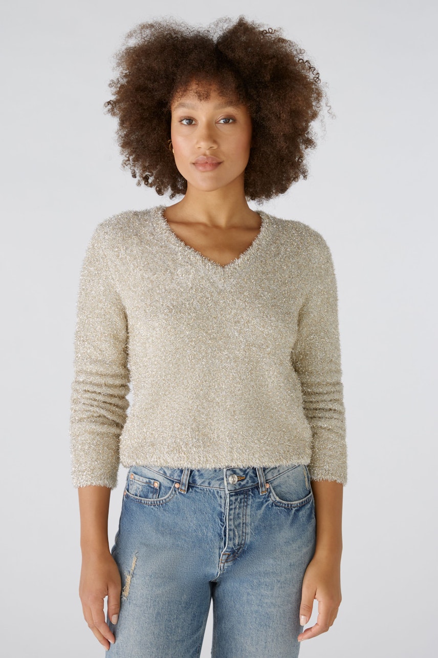 Bild 3 von Pullover - light gold in light gold | Oui