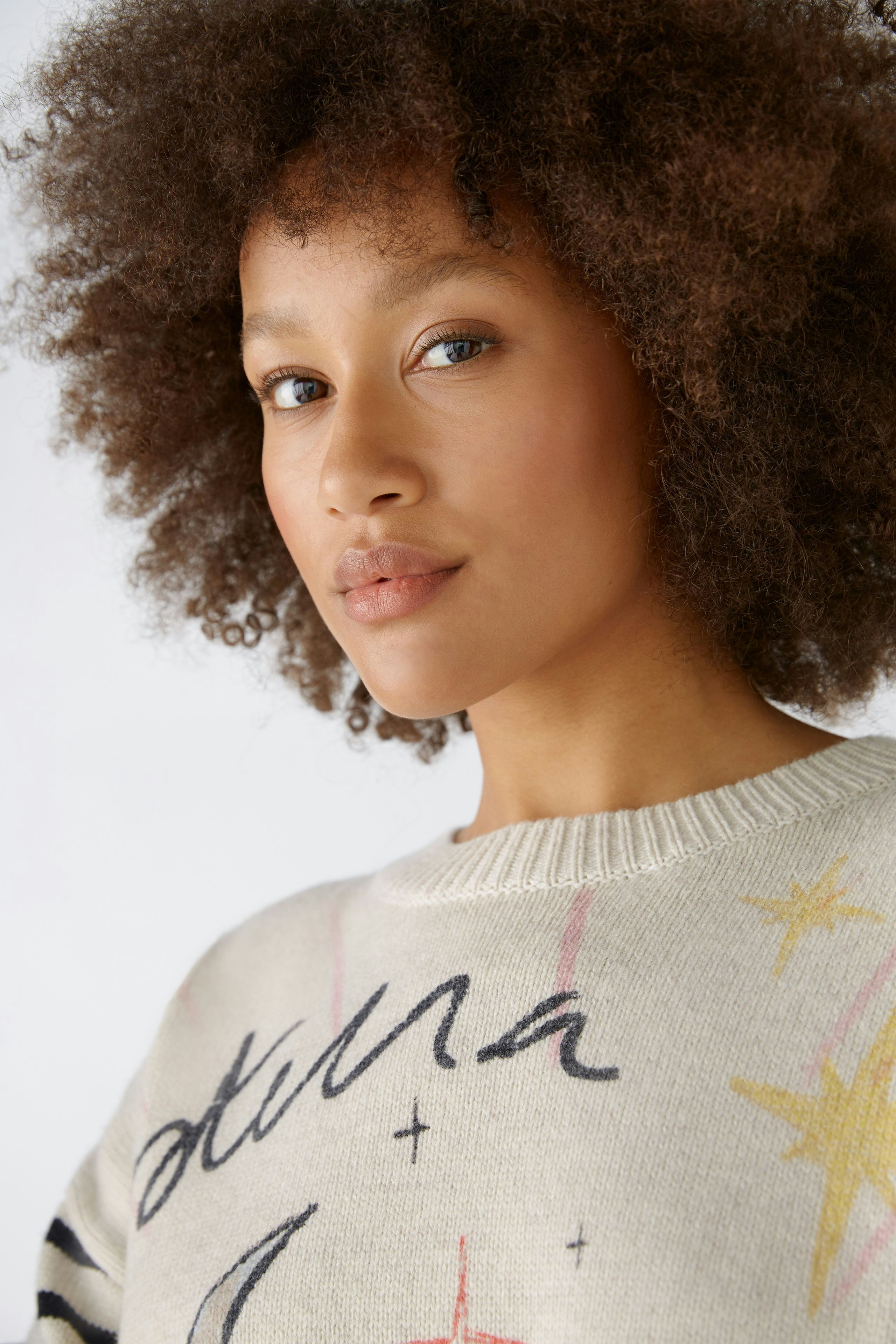 Bild 5 von pullover - light stone grey in light stone grey | Oui