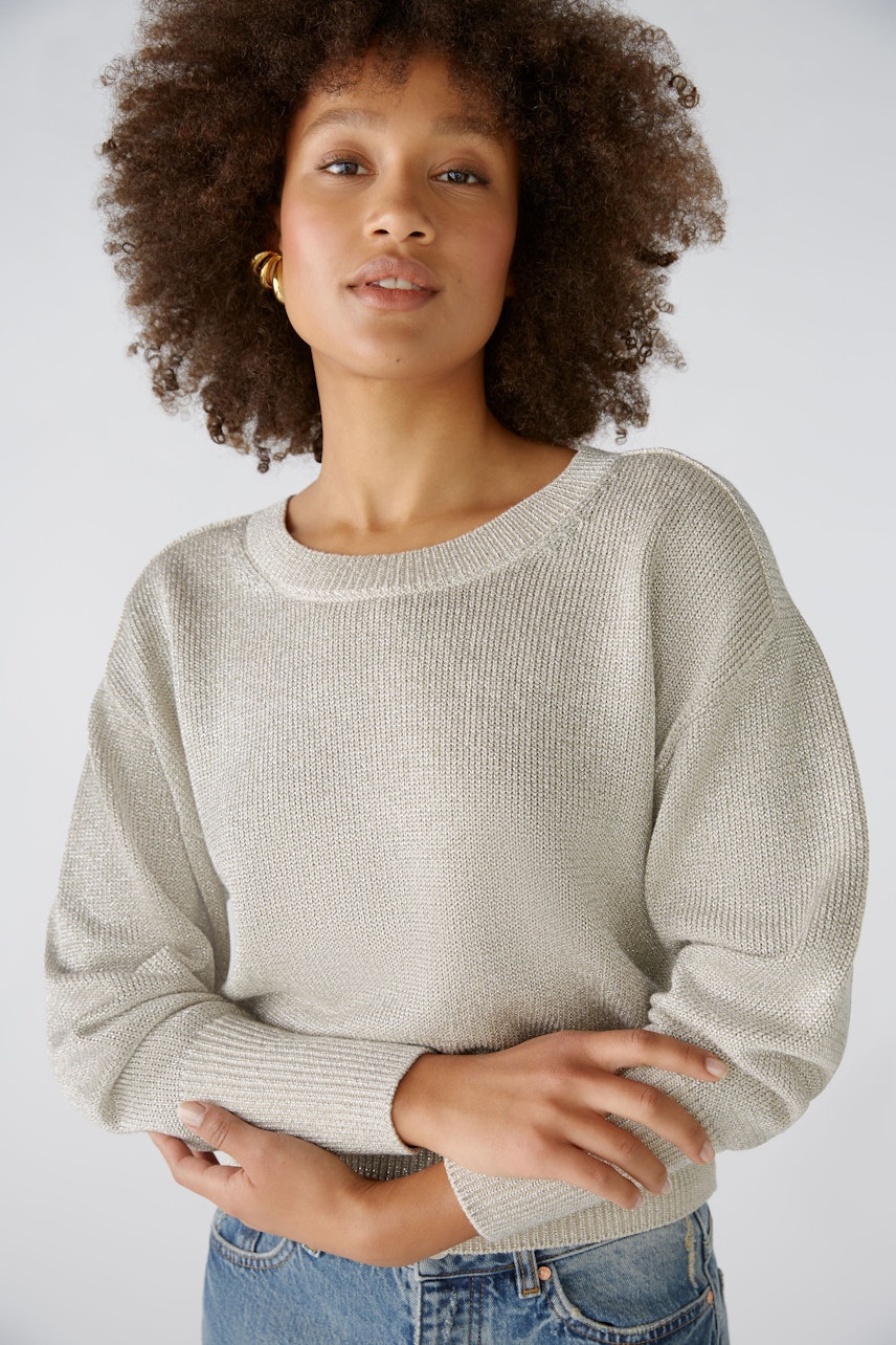 Bild 1 von Pullover - light gold in light gold | Oui