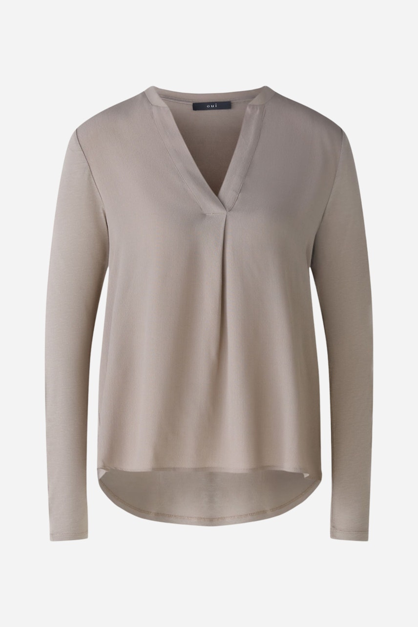 Bild 5 von Blouse shirt - stormy taupe in stormy taupe | Oui