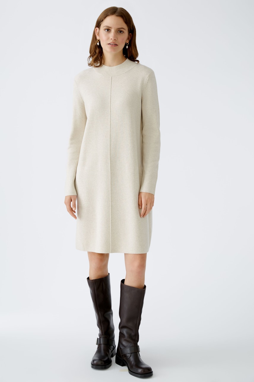 Bild 2 von Knitted dress - light beige mel in light beige mel | Oui