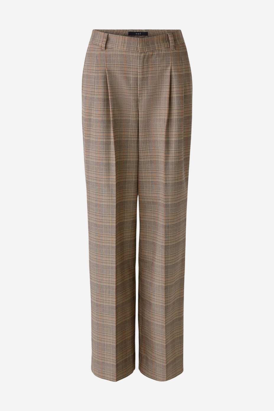 Pleated trousers - light stone grey