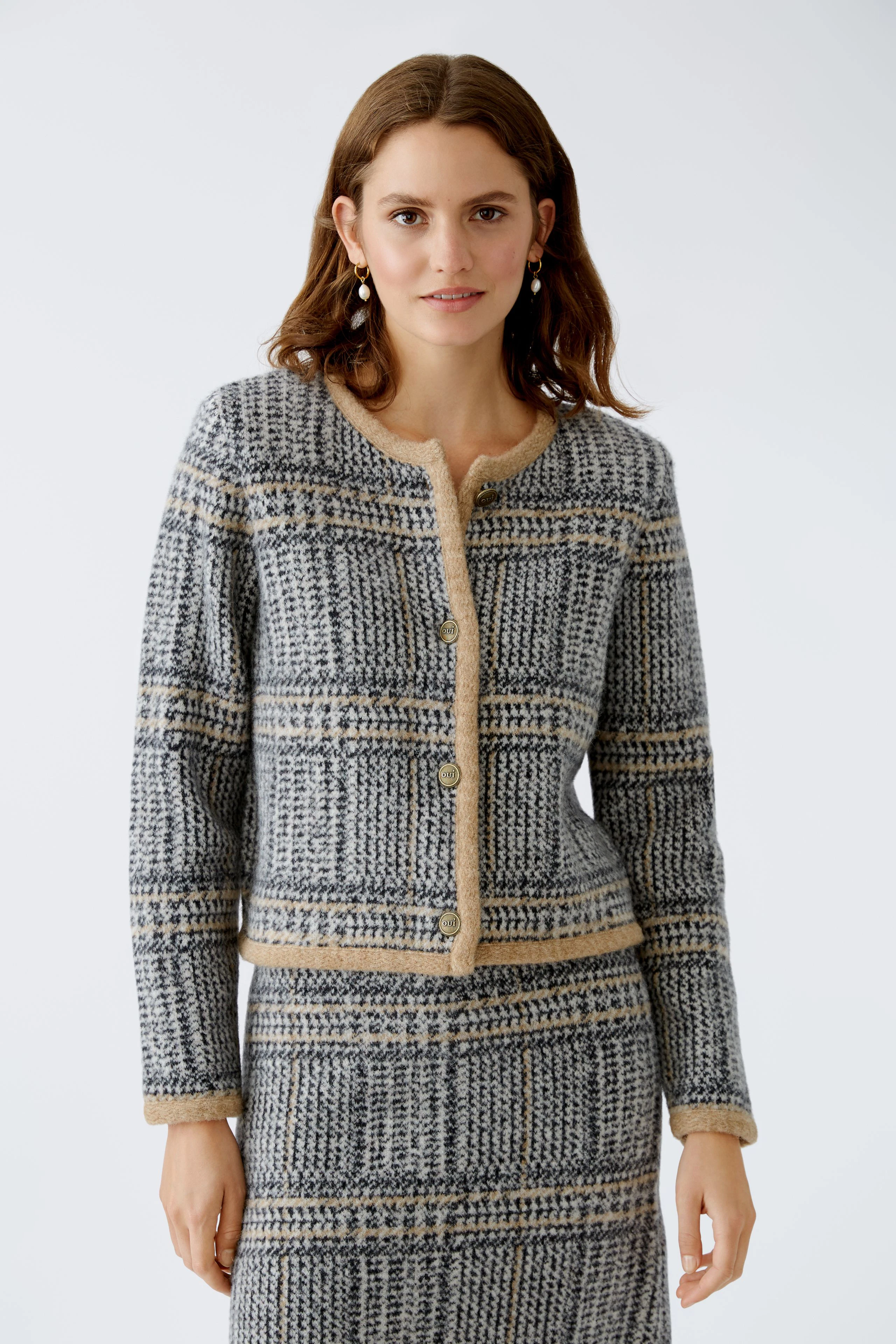 Bild 2 von Strickjacke - darkcamel black in darkcamel black | Oui