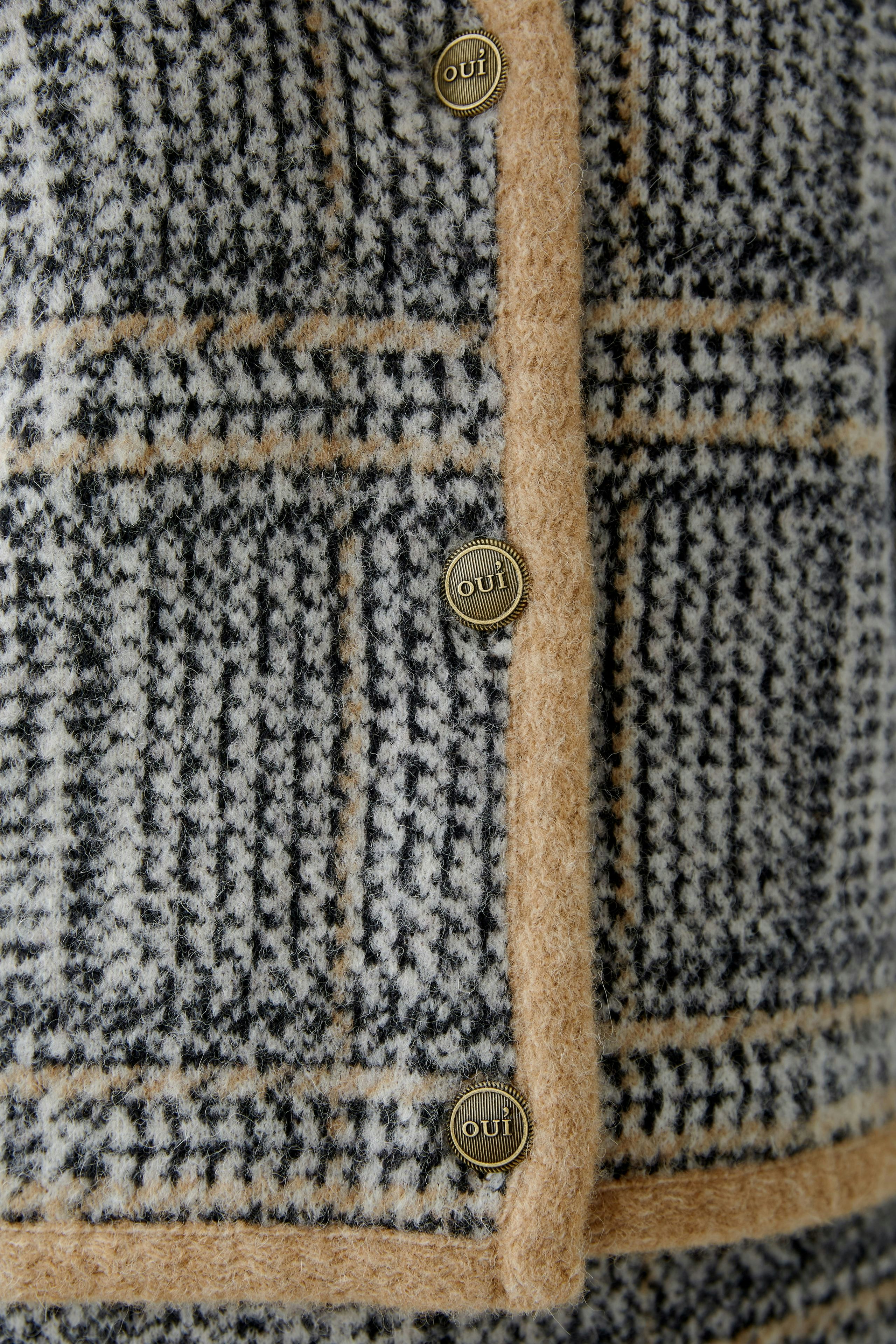 Bild 5 von Strickjacke - dark camel black in dark camel black | Oui