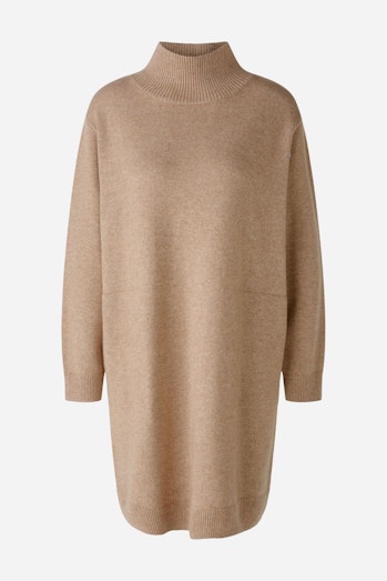 Knitted dress wool-modal blend