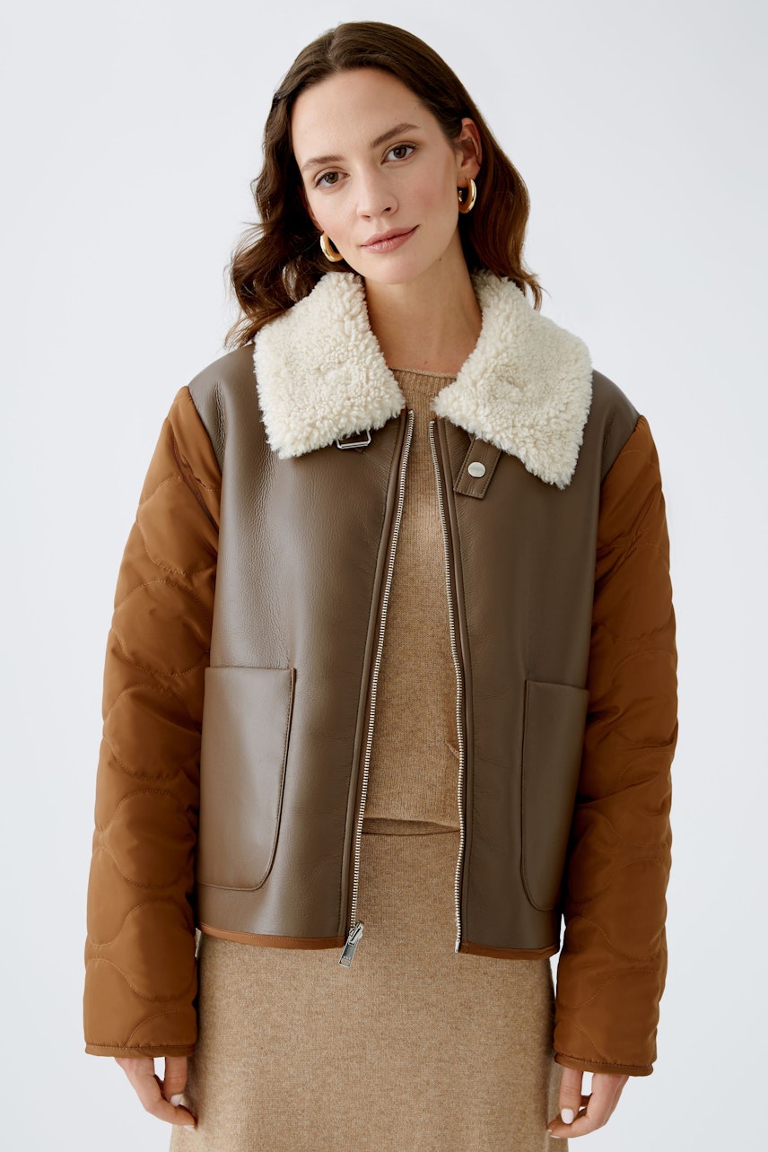 Bild 3 von Outdoor jacket - brown camel in brown camel | Oui