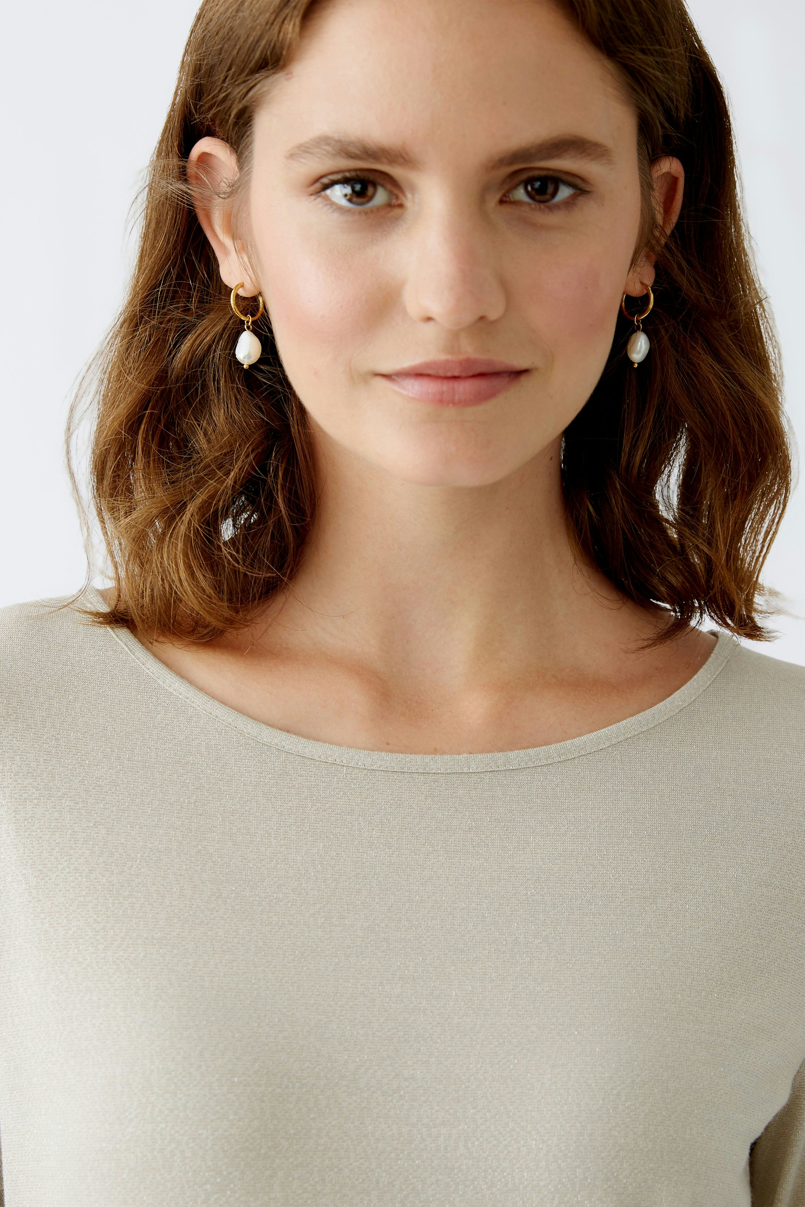 Bild 5 von Long-sleeved shirt - light beige mel in light beige mel | Oui