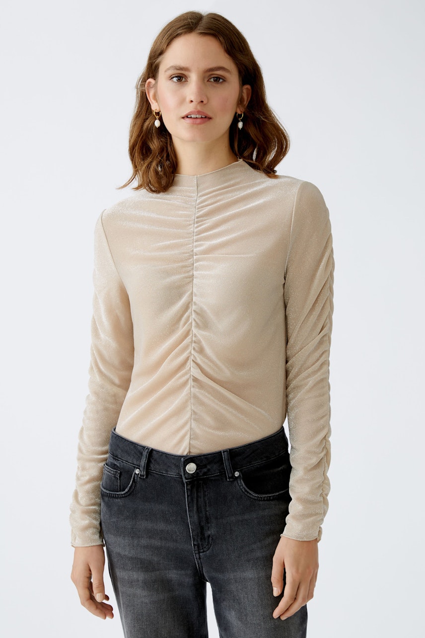 Bild 3 von Langarmshirt - light beige mel in light beige mel | Oui