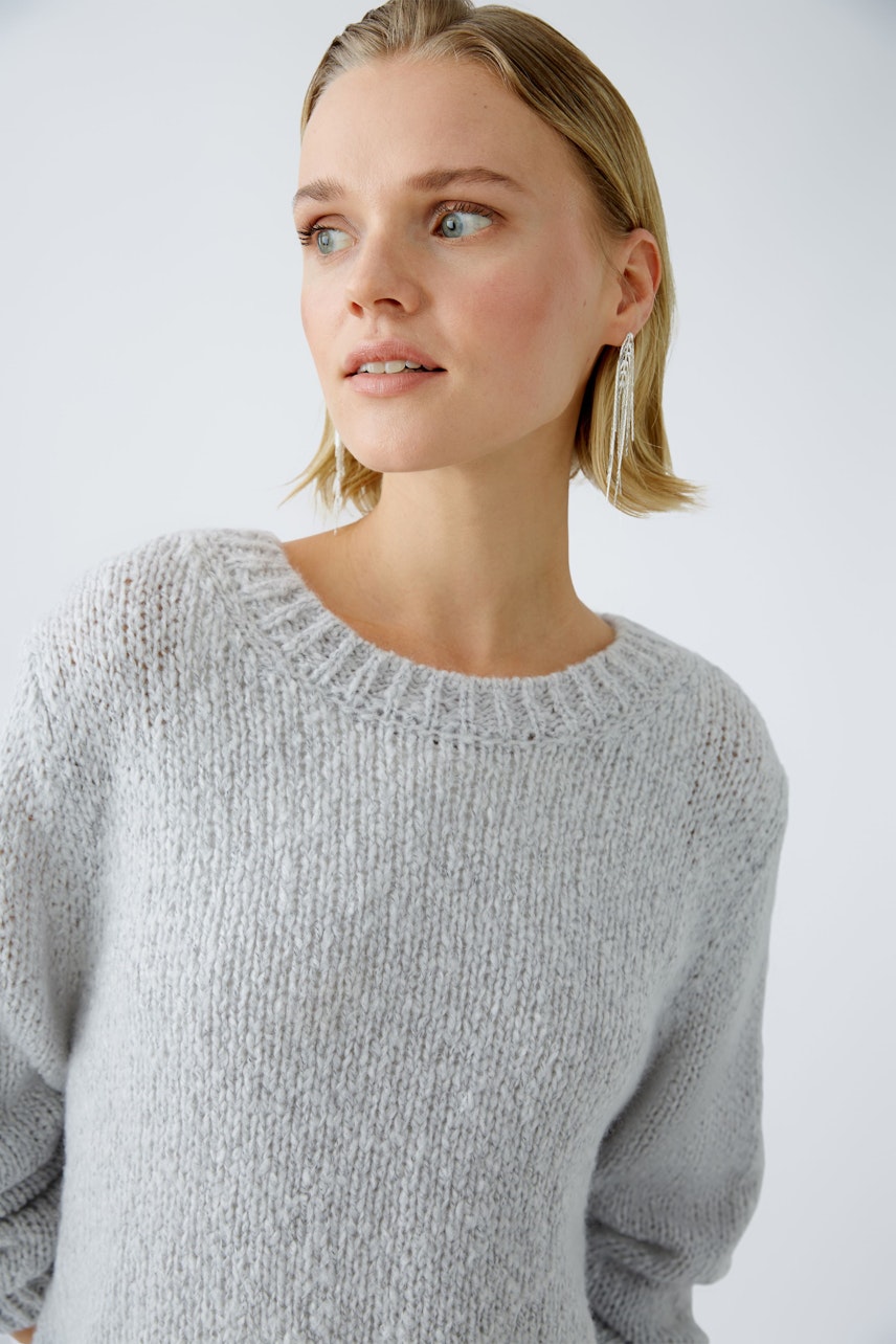 Bild 4 von Pullover - light grey in light grey | Oui