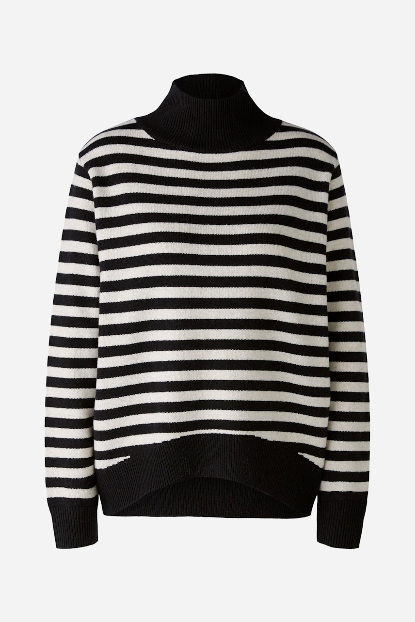 Bild 7 von Rollkragenpullover - black offwhite in black offwhite | Oui