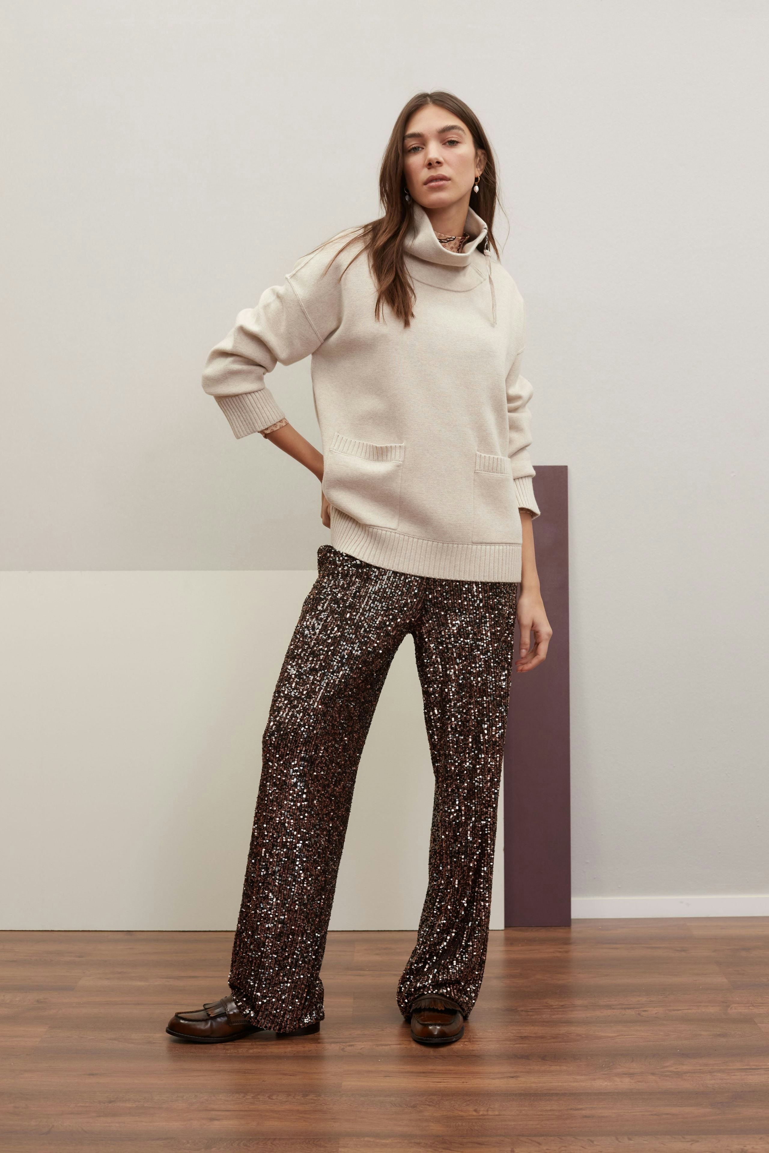 Bild 5 von pullover - light beige mel in light beige mel | Oui