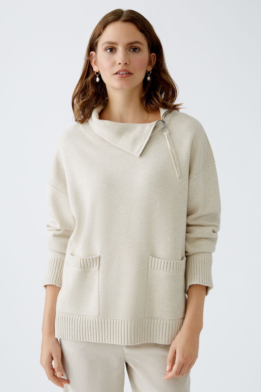 Bild 1 von Pullover - light beige mel in light beige mel | Oui