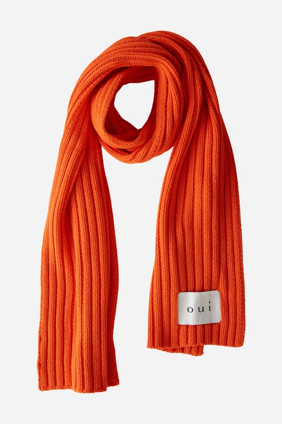 Scarf - cherry tomato