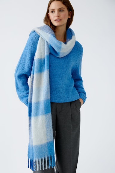 Bild 1 von Scarf super soft in dk blue white | Oui