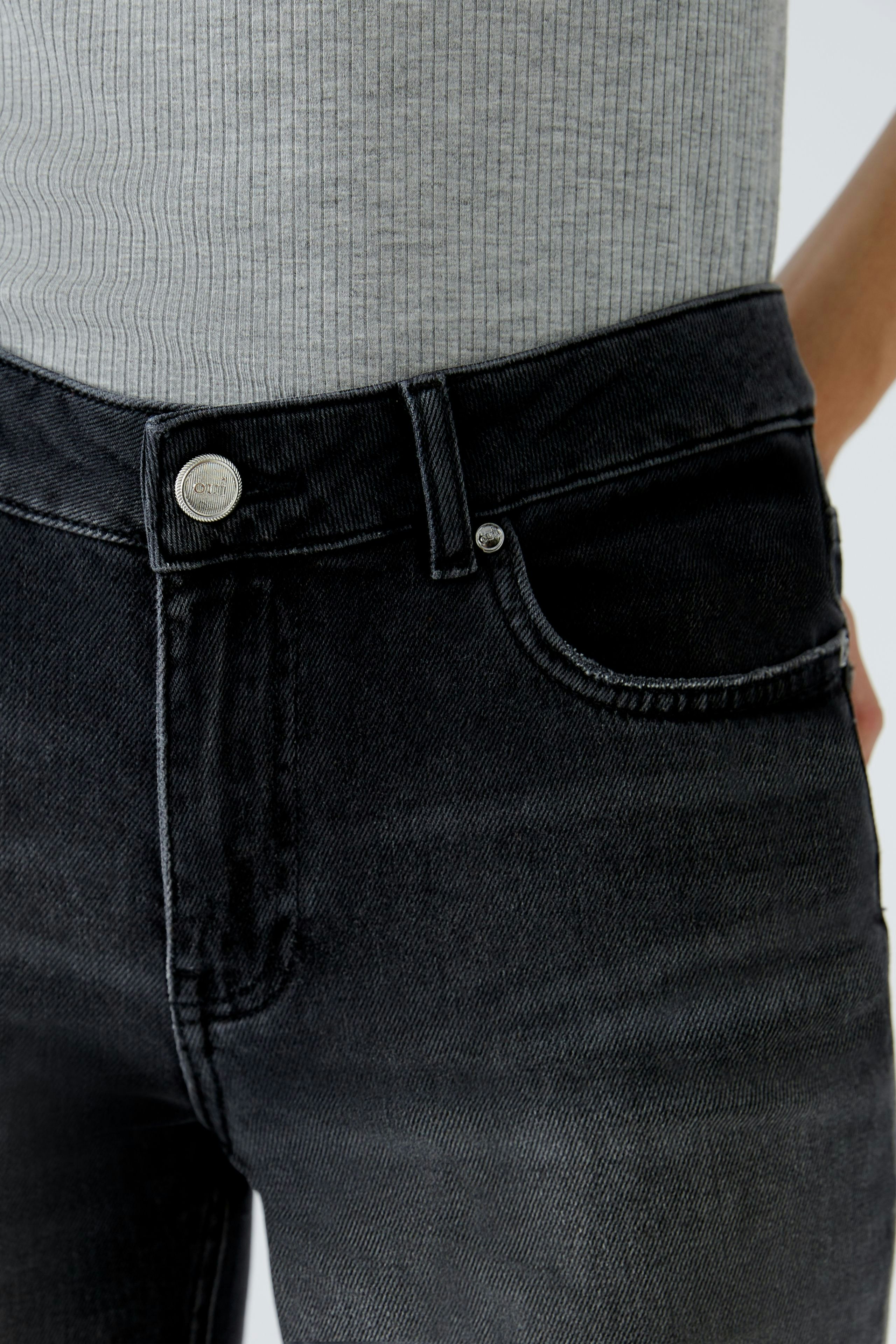 Bild 4 von Jeans RELAXED FLARED - darkgrey denim in darkgrey denim | Oui