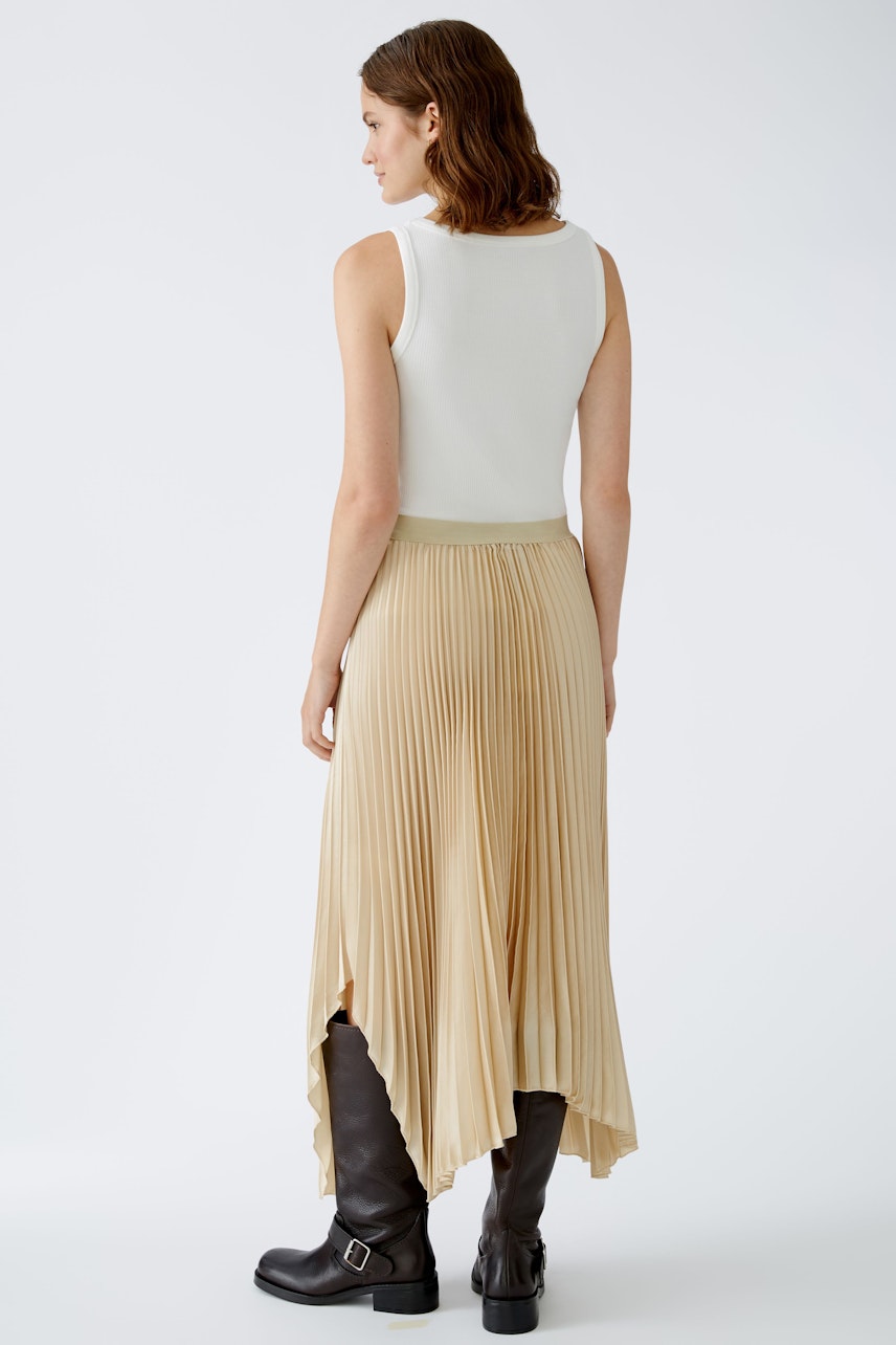 Bild 4 von Midi skirt - light stone in light stone | Oui